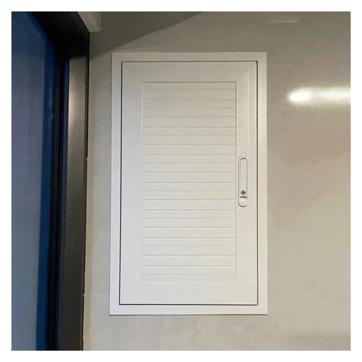 Drzwi serwisowe ze stali nierdzewnej， Panel dostępu do instalacji wodno-kanalizacyjnej, drzwi aluminiowe zabudowy w ścianie, ukryte klimatyzatora(30x80cm/12x32in)