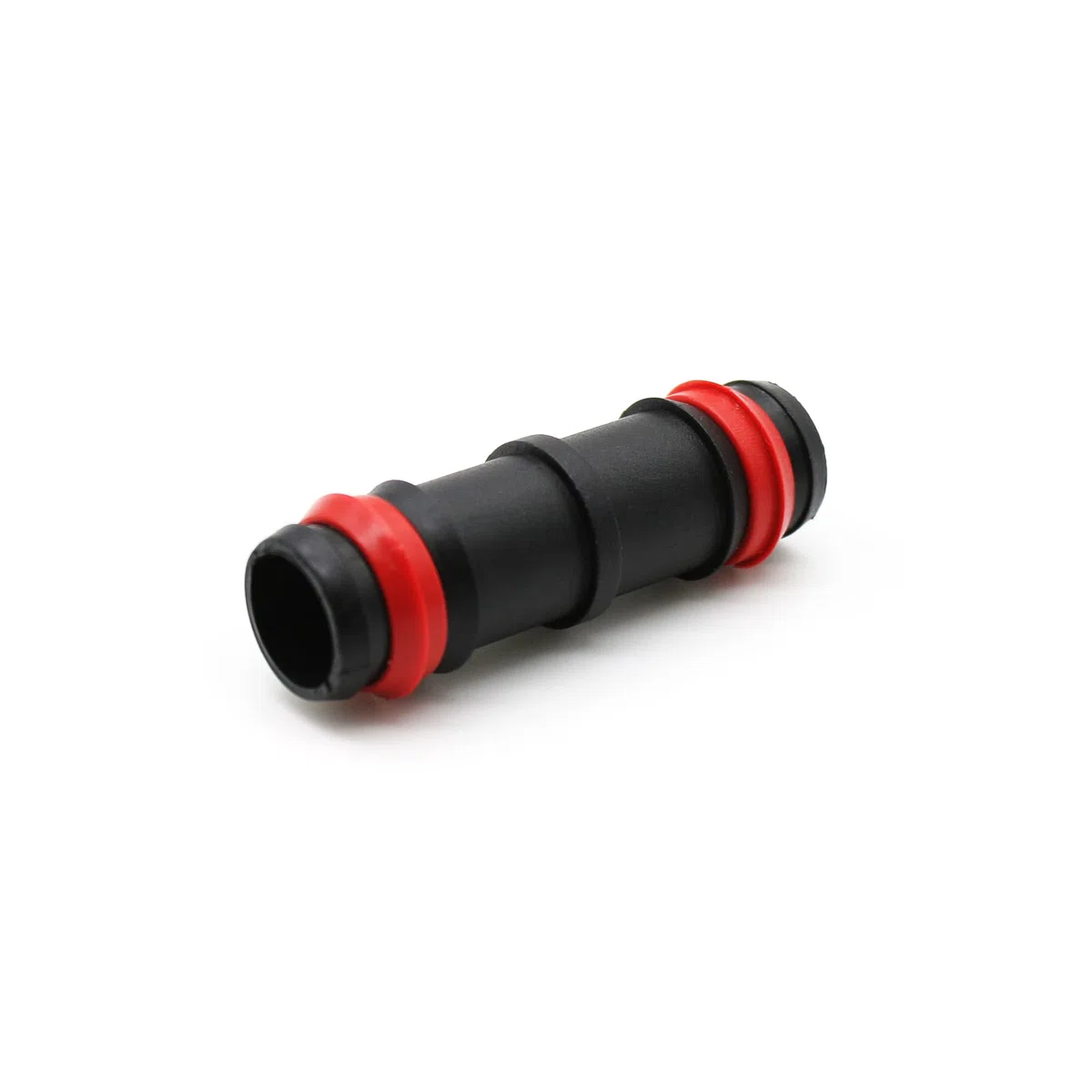 DOJA Barcelona | Link zabezpieczający kroplówka | Pack 100 | Złącza do nawadniania do węża ogrodowego | Ø 16mm | z pierścieniem zabezpieczającym | Akcesoria do nawadniania kroplowego | Adapter, Rurka nawadniania, nawadnianie ogrodu