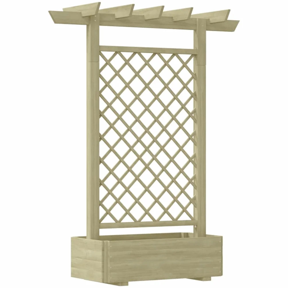 Pergola ogrodowa drewniana 162 x 56 x 204 cm
