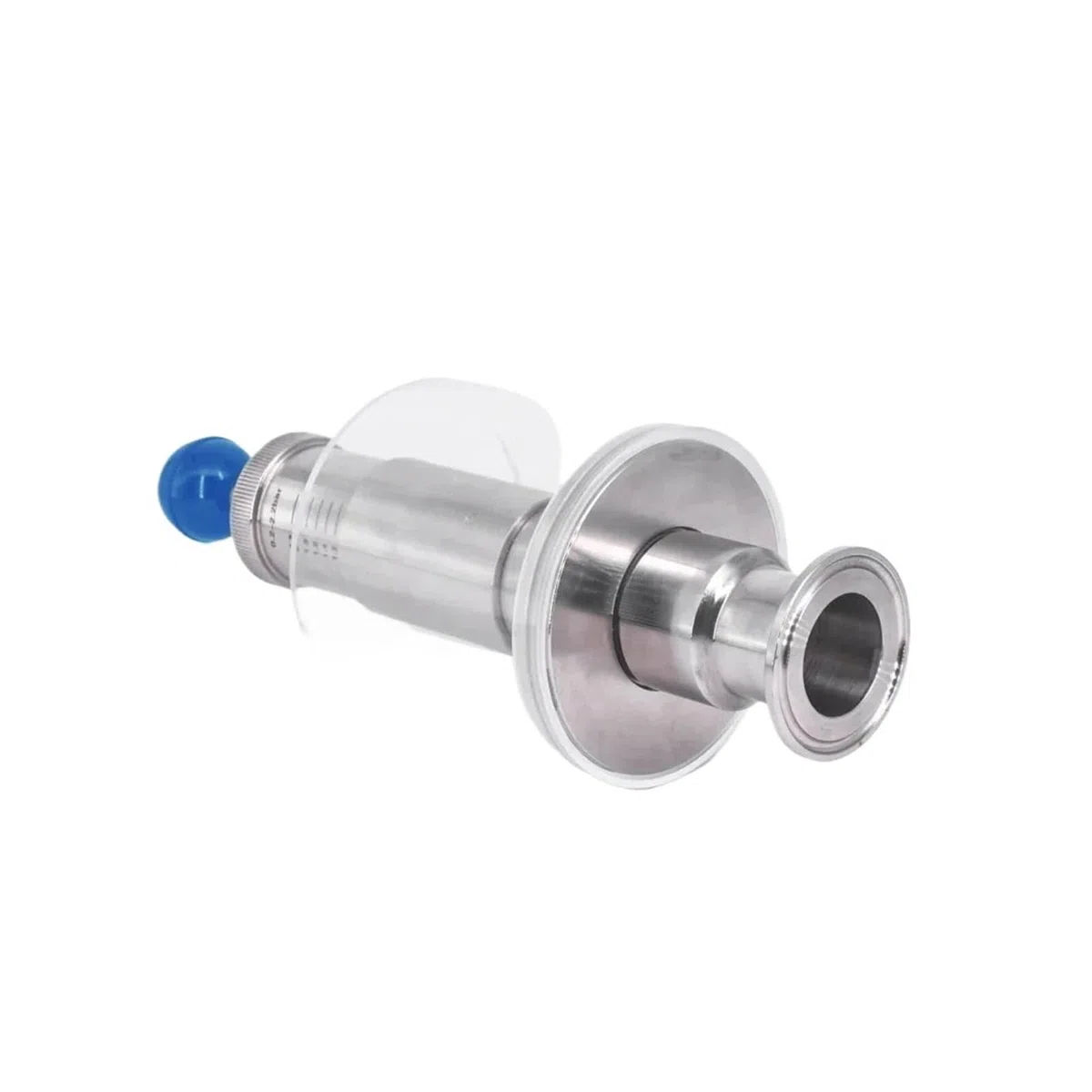 1,5-calowy potrójny zacisk 0-3,0 Bar Regulowany zawór bezpieczeństwa nadmiarowy ciśnienia Sanitarny stal nierdzewna SUS304(32mm Pipe OD K50.5mm)