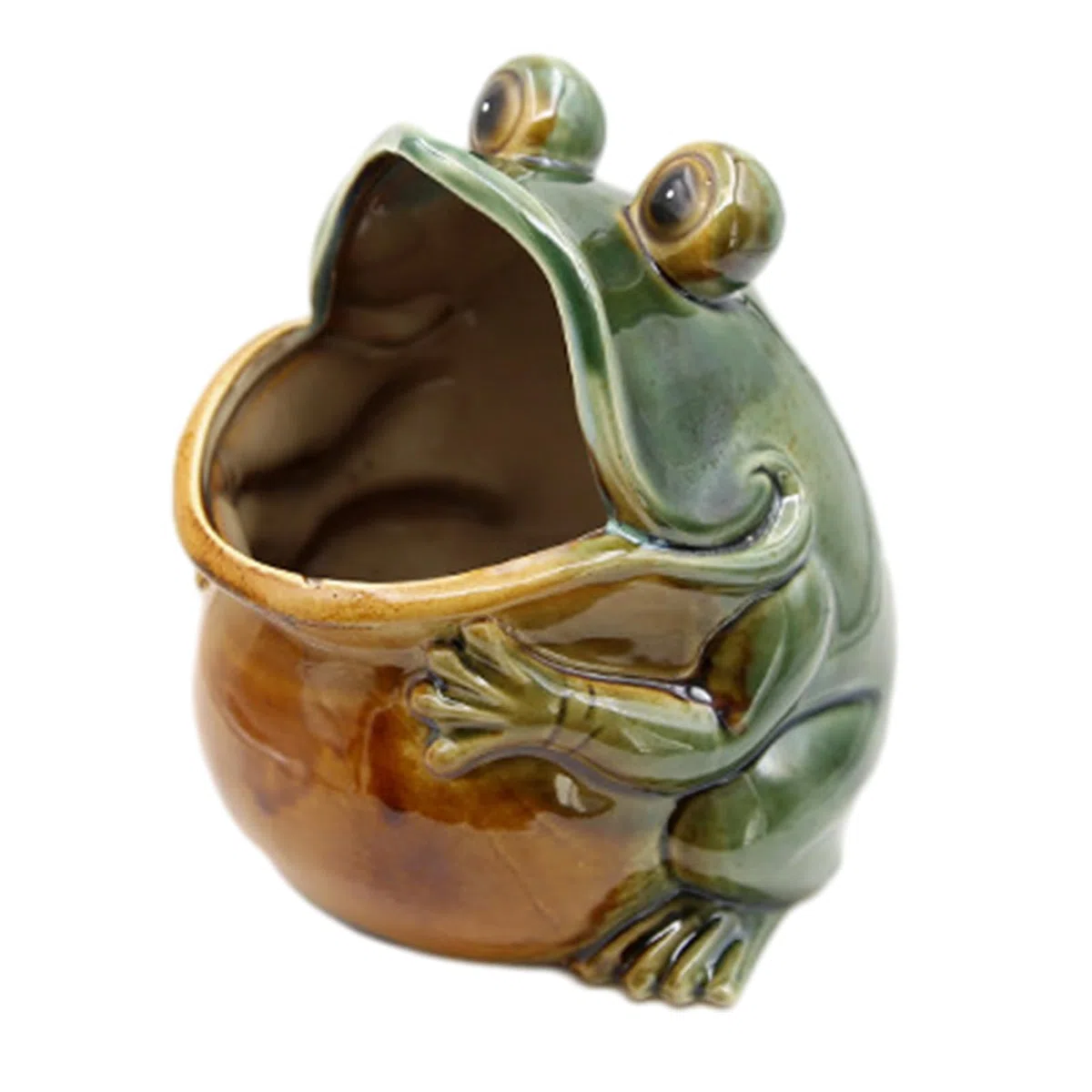 Generisch - Figurka ogrodowa, figurka, figurka outdoorowa do ogrodu – | urocza figurka ceramiczna, statuetka symulacyjna, ornament bonsai, dekoracja do rzemiosła, dekoracja ogrodu domowego