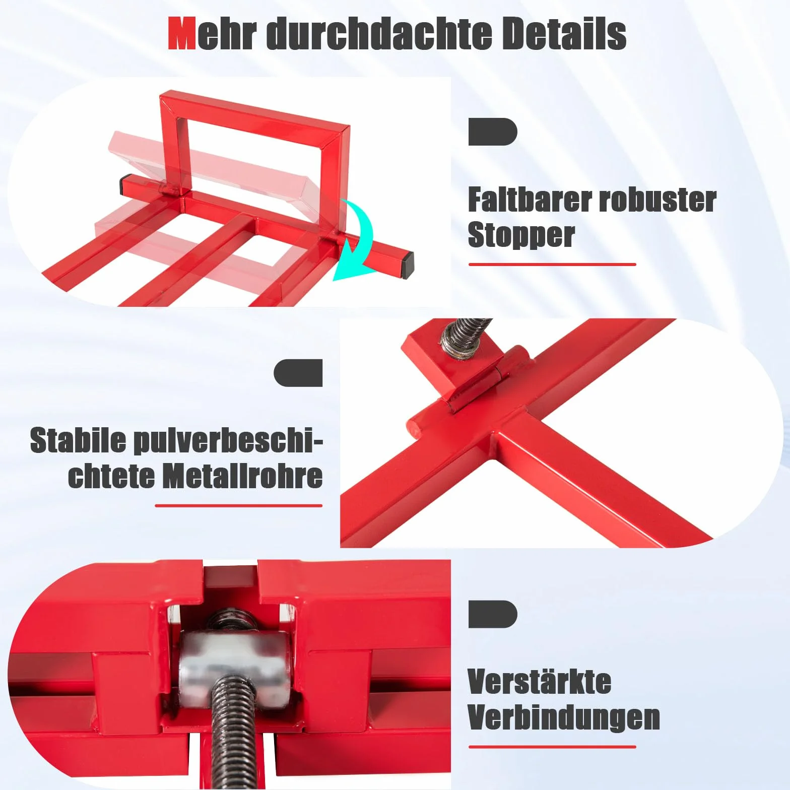 COSTWAY podnośnik do kosiarki trakcyjnej 400 kg 45° regulowany składany metalowy
