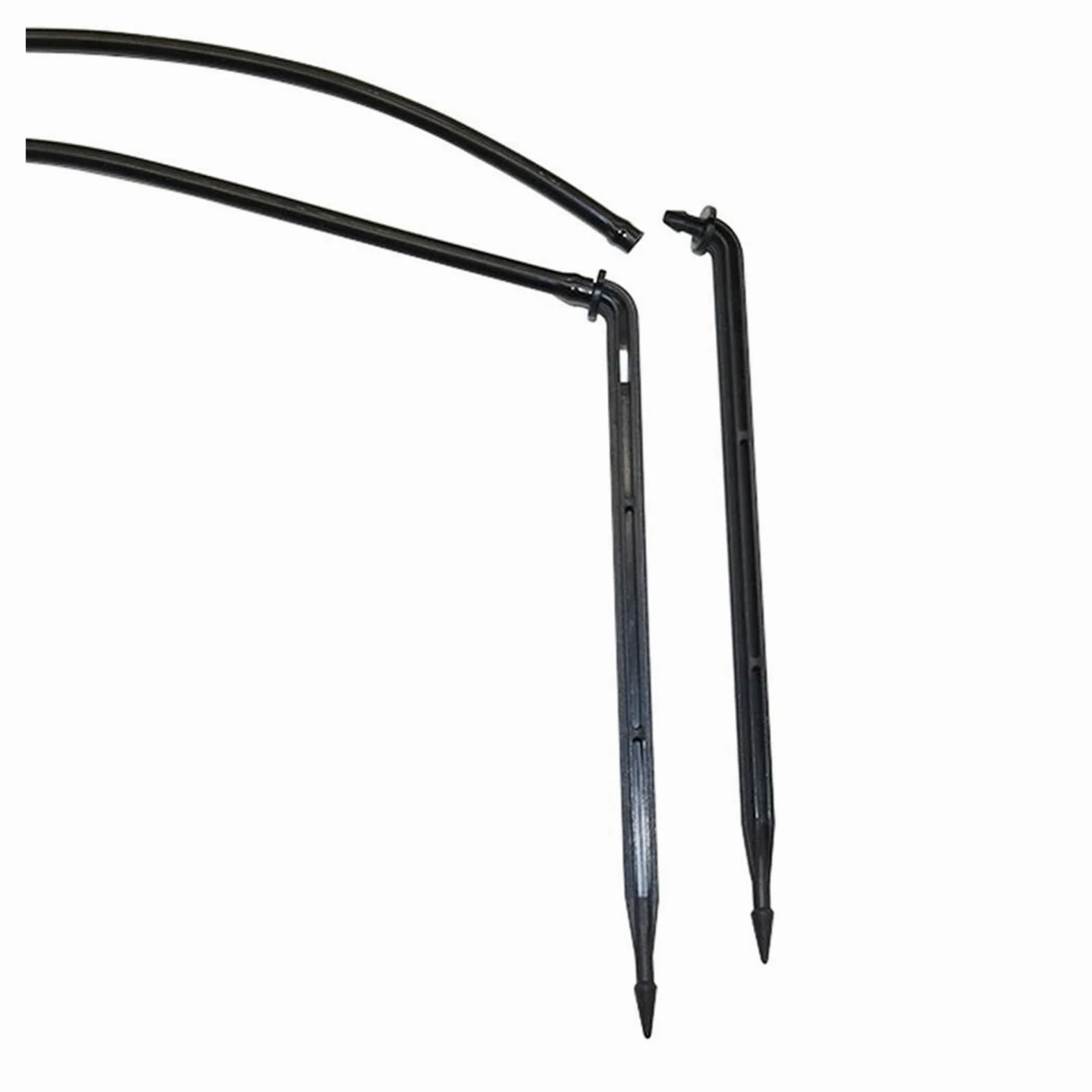 nawadnianie trawnika ogród nawadnianie 4-kierunkowe zakrzywione strzałka system nawadniania kropelkowego 3/5 mm wąż nawadnianie kropelkowe zestaw nawadniania, z 2 l/4 l/8 l stały przepływ urządzenie nawadniające 20 zestawów (kolor: zestaw 8 l)