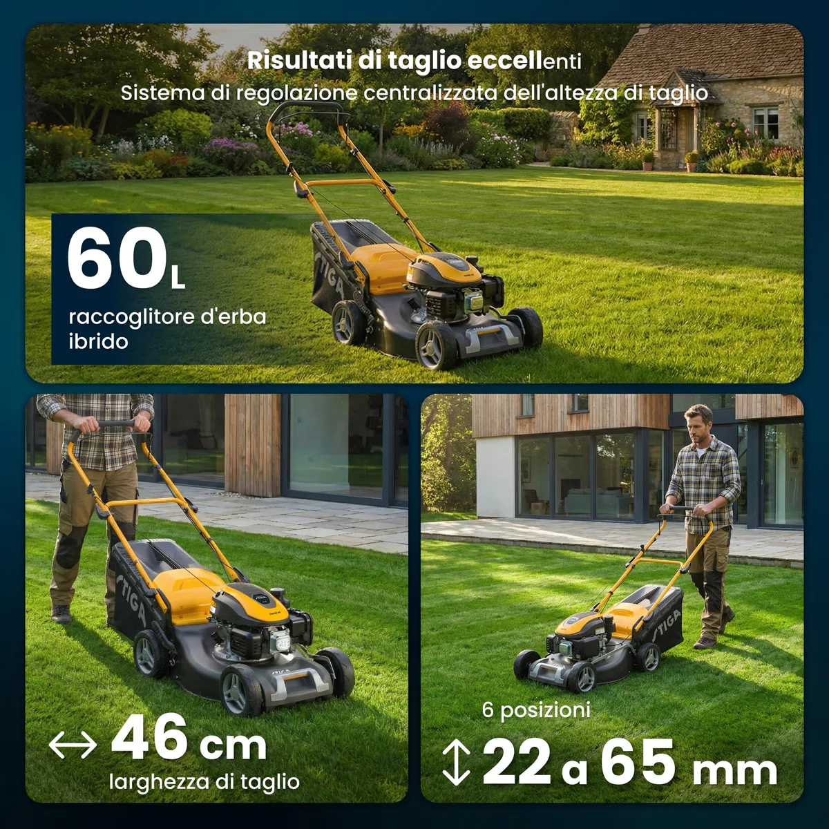STIGA Kosiarka benzynowa Combi 48 139 cm³