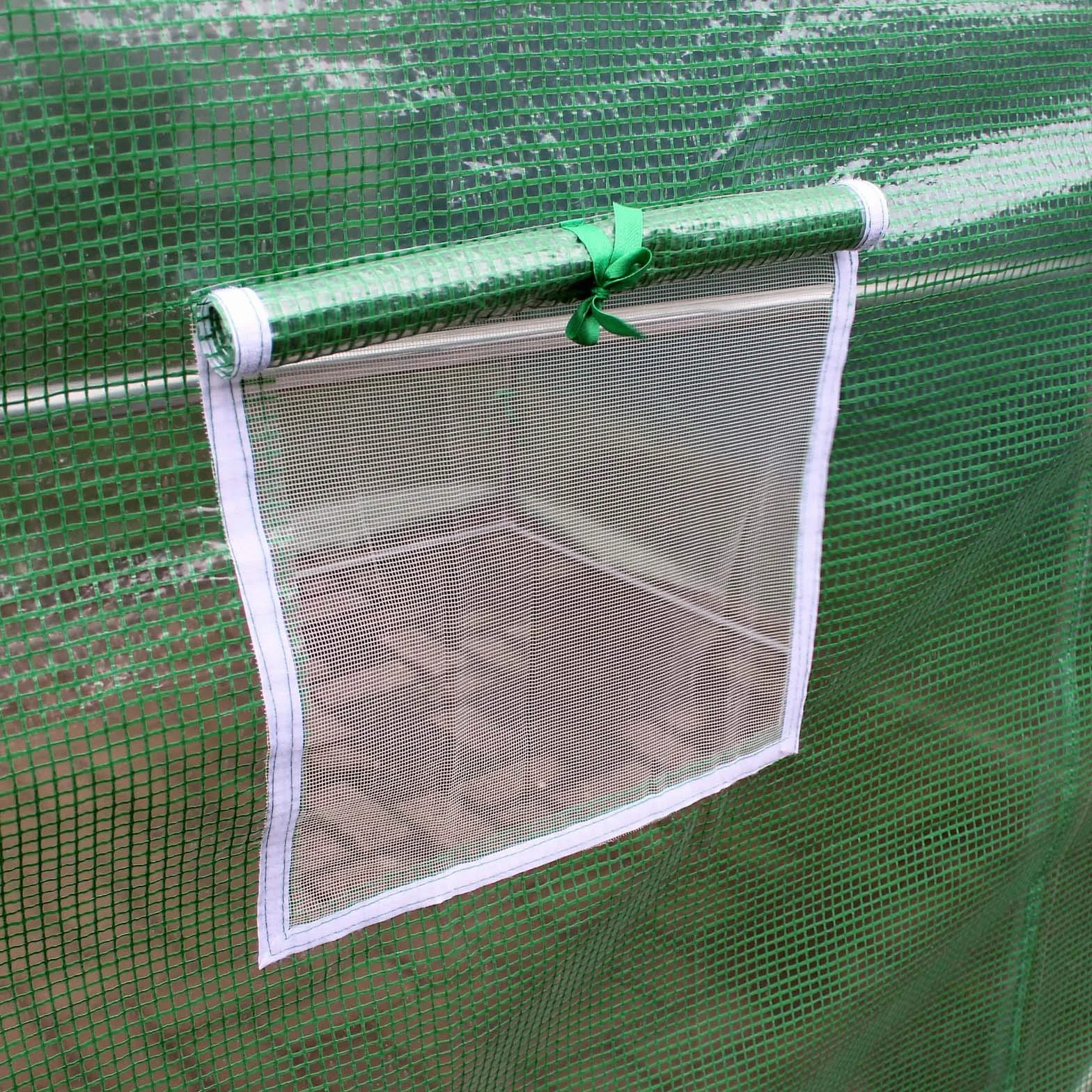 Wiltec Tunel foliowy ogrodowy 300x200x200cm szklarnia foliowa metalowy stelaż