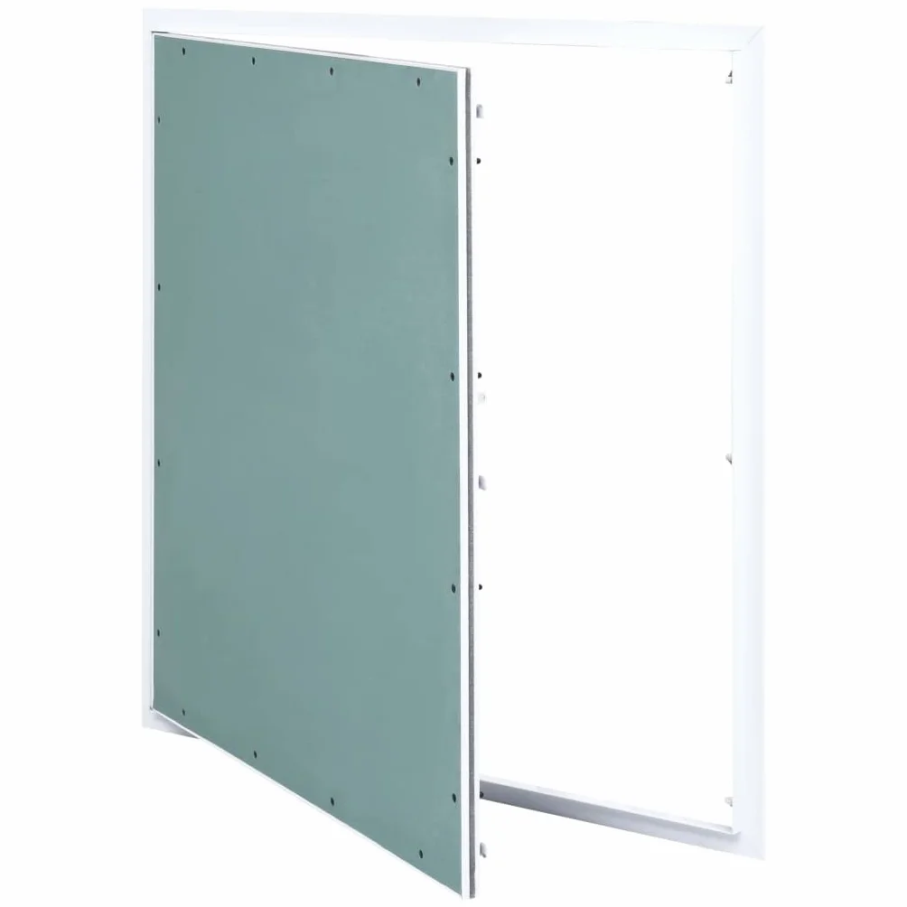 vidaXL Panel rewizyjny z aluminiową ramą i płytą z gipsu, 700x700 mm