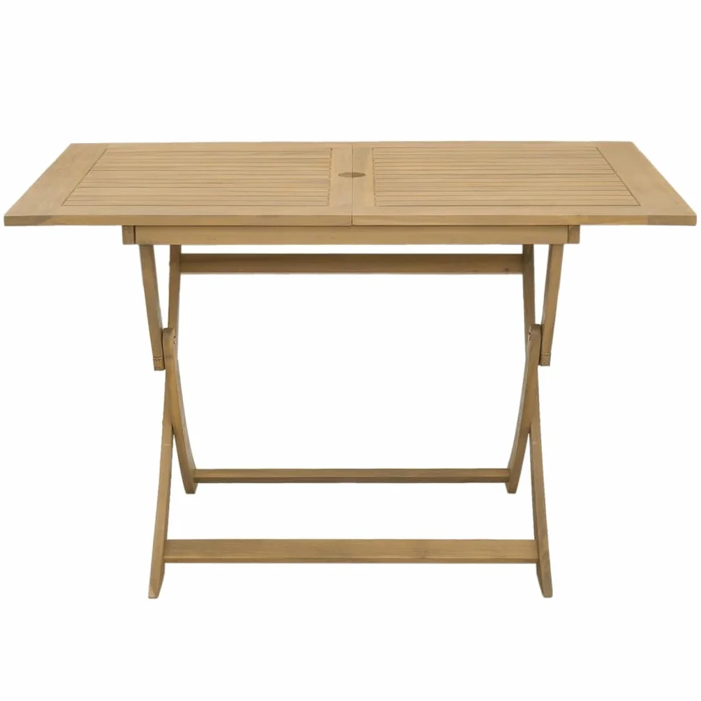 vidaXL Składany stół ogrodowy, 120x70x75 cm, lite drewno akacjowe, stół do ogrodu, stol do ogrodu, drewniany stół do ogrodu, stol ogrodowy