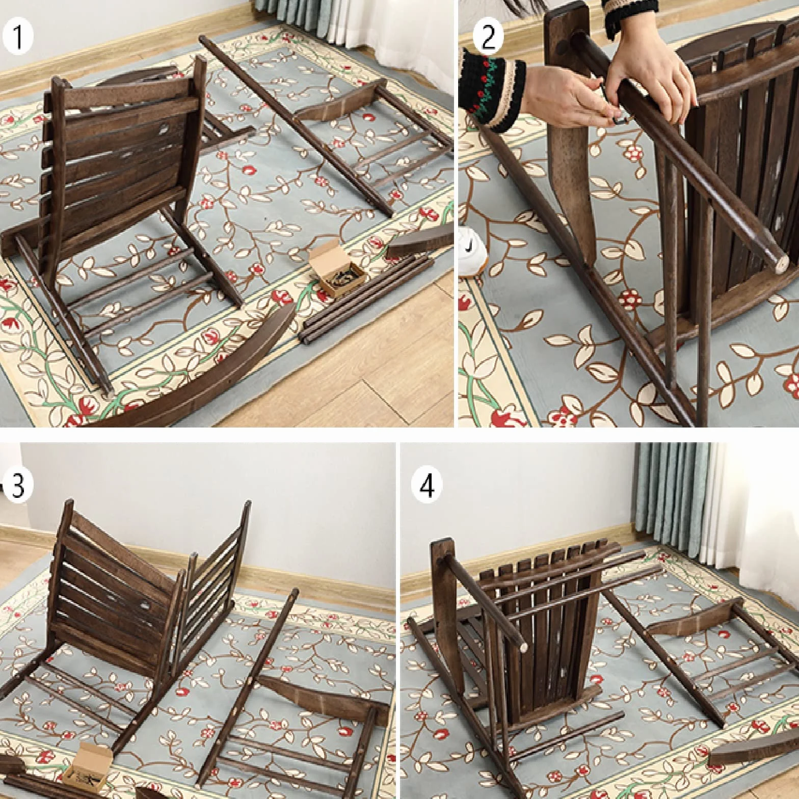 Rocking chairs,wooden rocking chair,outdoor rocking chairs,outdoor wooden rocking chair,With oversized high back and large seating surface, it is suitable for garden, lawn, patio porch, fire pit (Col