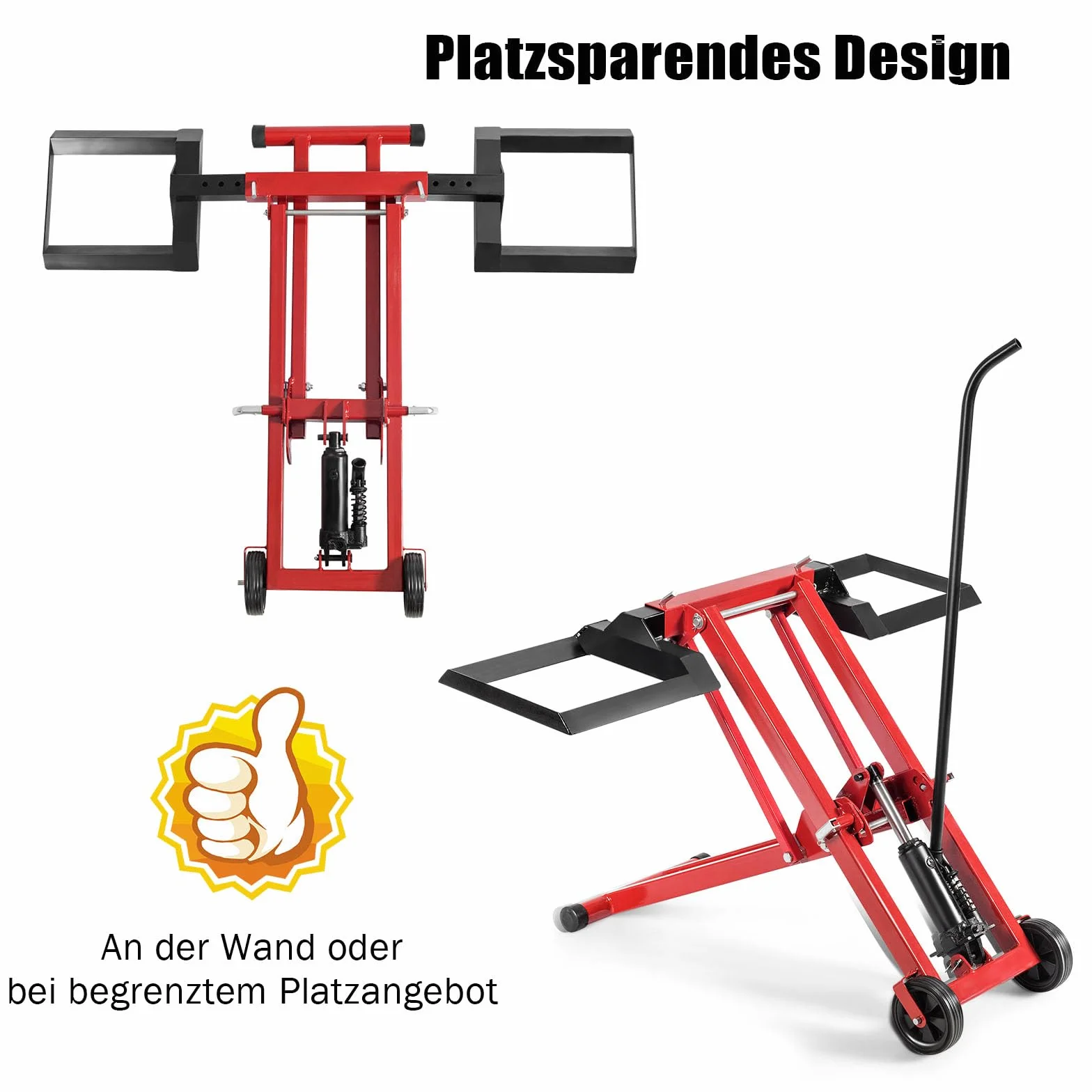 GOPLUS podnośnik do traktorów trawnikowych, traktor o regulowanej wysokości, podnośnik traktora, pomoc w czyszczeniu, kosiarka, 227 kg, podest podnoszący do kosiarek do trawy