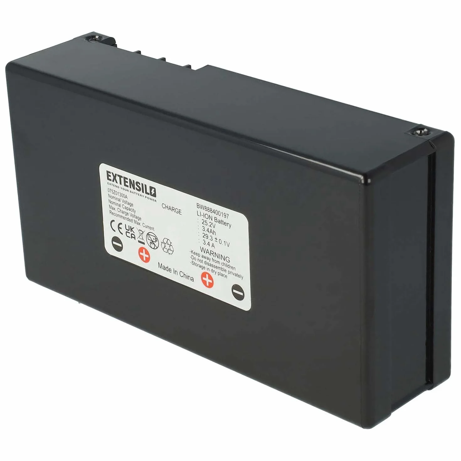 Akumulator kompatybilny z Stiga Autoclip 200, 223, 225, 228, 225s, 228s, 221, 125, 127 robot kosiarka (3400 mAh, 25,2 V, Li-Ion)