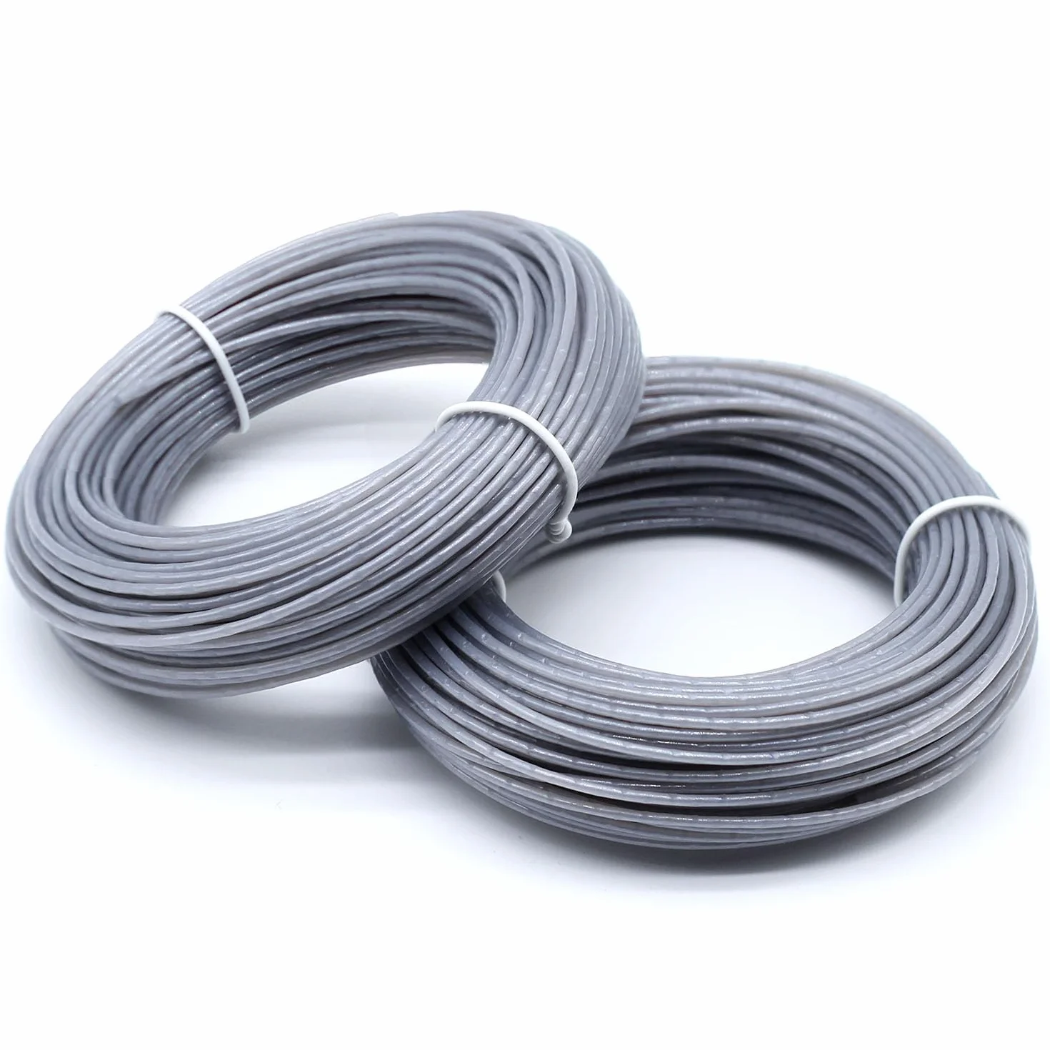 2 sztuki żyłki do podkaszarki kompatybilne z podkaszarką Bosch do napełniania wszystkich aktualnych szpulek (24 m × 1,6 mm) F016800462