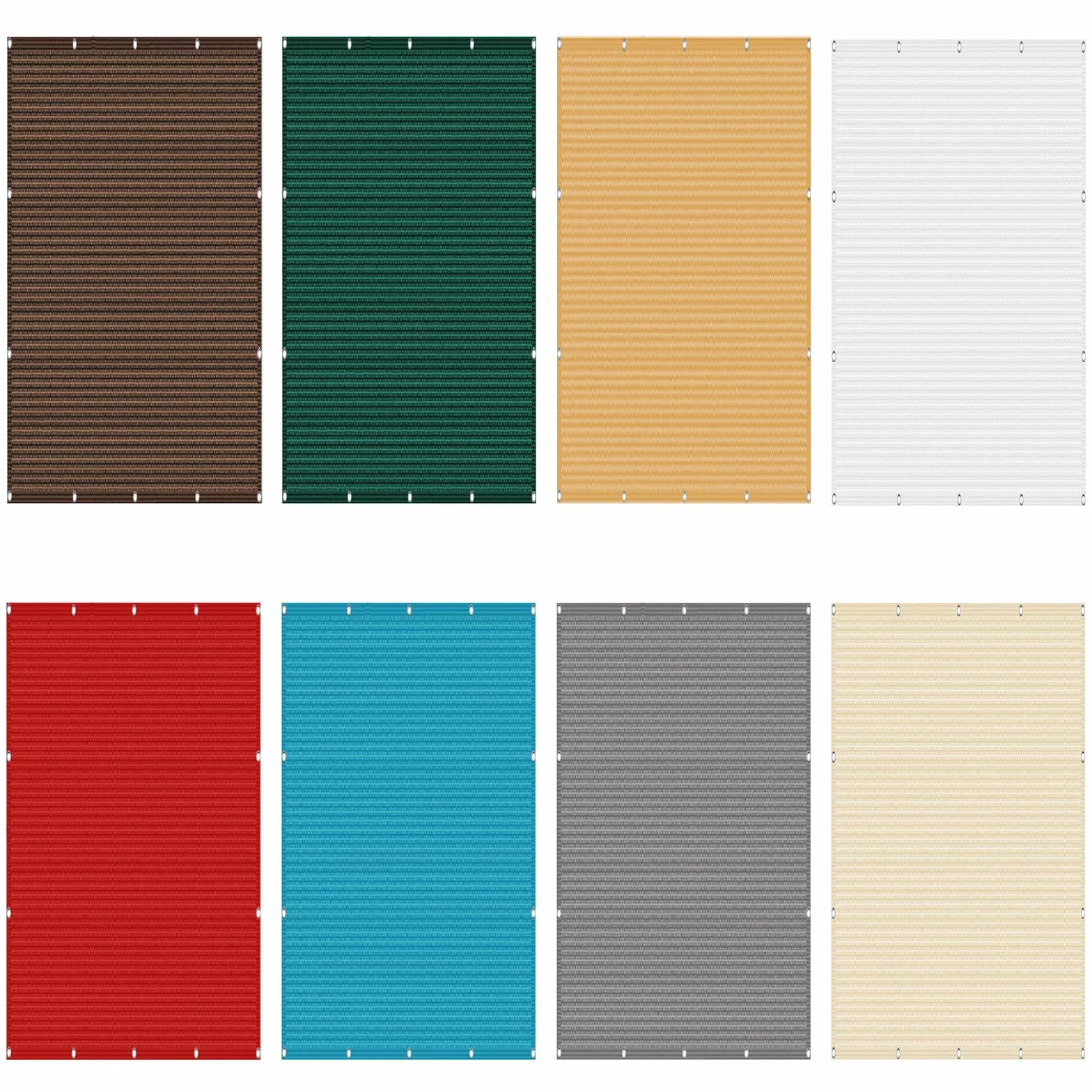Parawan Balkonowy Do Mieszkania 75 x 800 cm Z HDPE 220G M², Ochrona Przed Promieniowaniem Uv, Odporna Na Rozdarcia, Ogrodzenie Prywatności W Ogrodzie, Kolor kremowy
