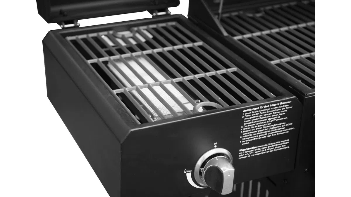 El Fuego Arizona grill gazowy, szer. 203 x gł. 60 x 127 cm