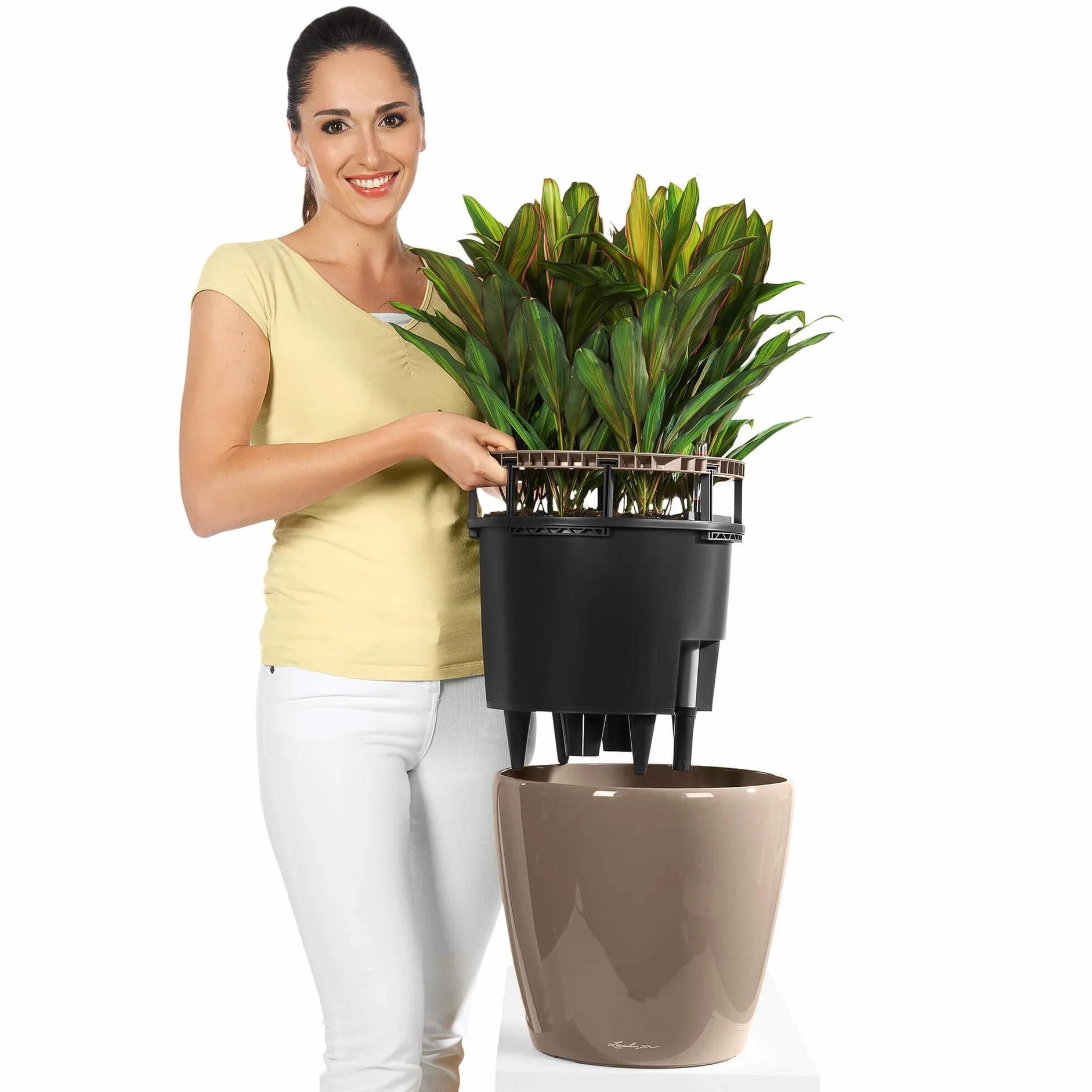 Lechuza Classico Premium Ls 50 Donica Antracytowy 50x50x47 cm