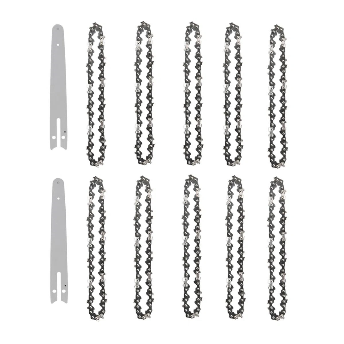 GErnie 8-calowe narzędzie do cięcia gałęzi mini piłą łańcuchową, ogród, obróbka drewna, podziałka LP 1/4 ".043", 45/48DL