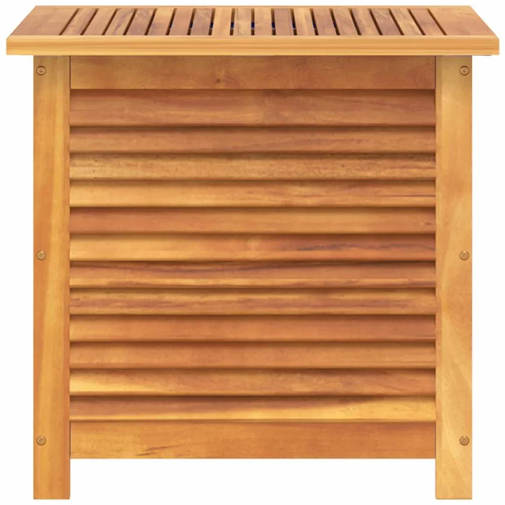 vidaXL Skrzynia ogrodowa, 60x50x56 cm, lite drewno akacjowe, skrzynia drewniana, skrzyniaogrodowa, skrzynia na balkon, skrzynie drewniane