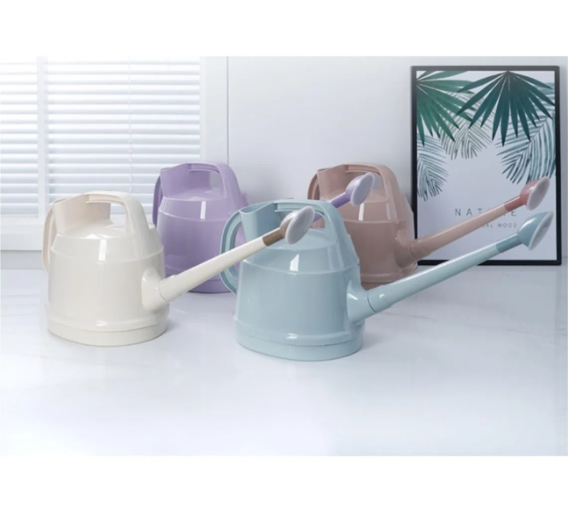 Konewka Konewka Do Roślin Domowych Roślina Trwała Plastikowa Puszka Na Wodę Czajnik Dom Kwiat Ogród Doniczka Podlewania Bonsai Narzędzie Ogrodowe(Blue)