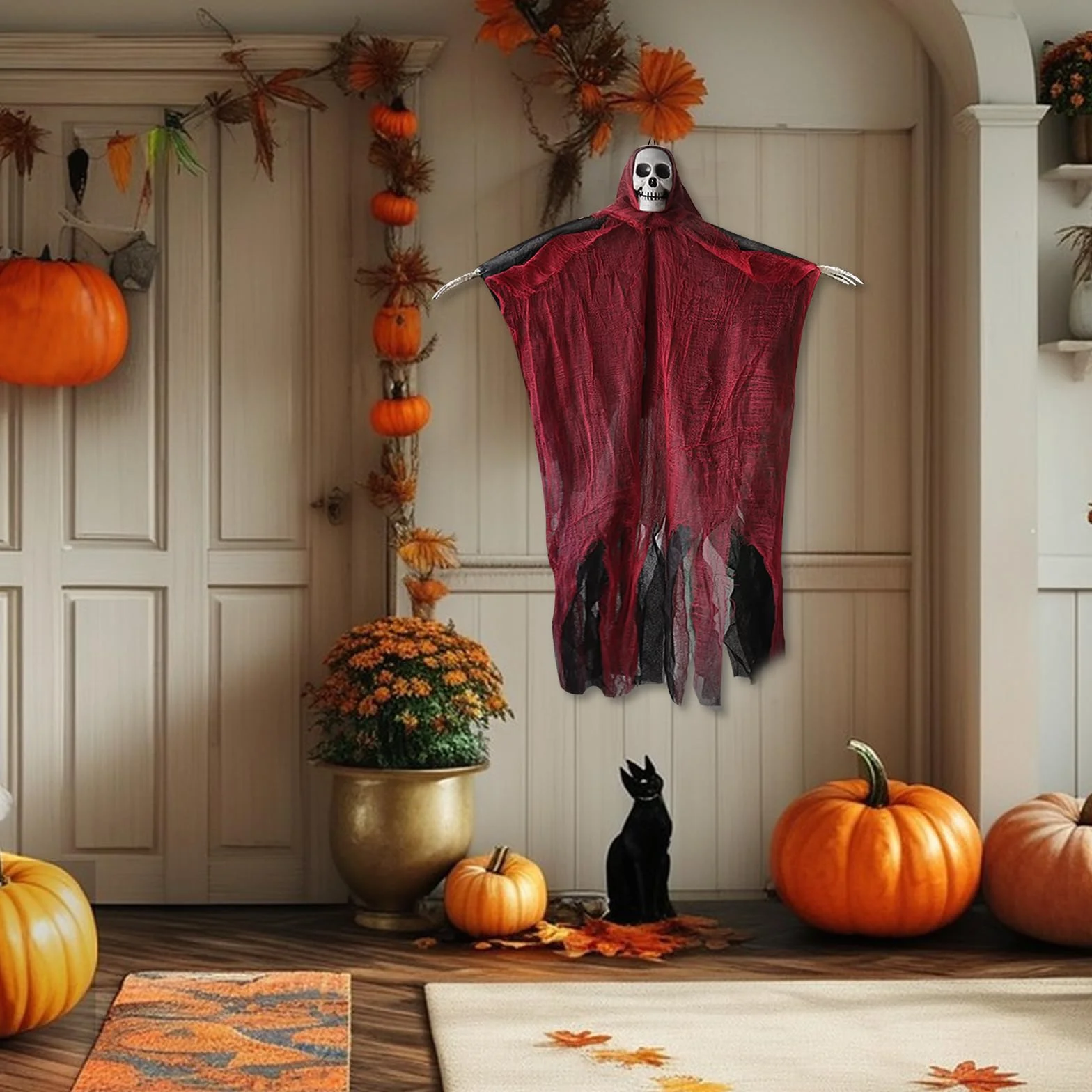 Halloween szkielet duch czaszka dekoracja zewnętrzna