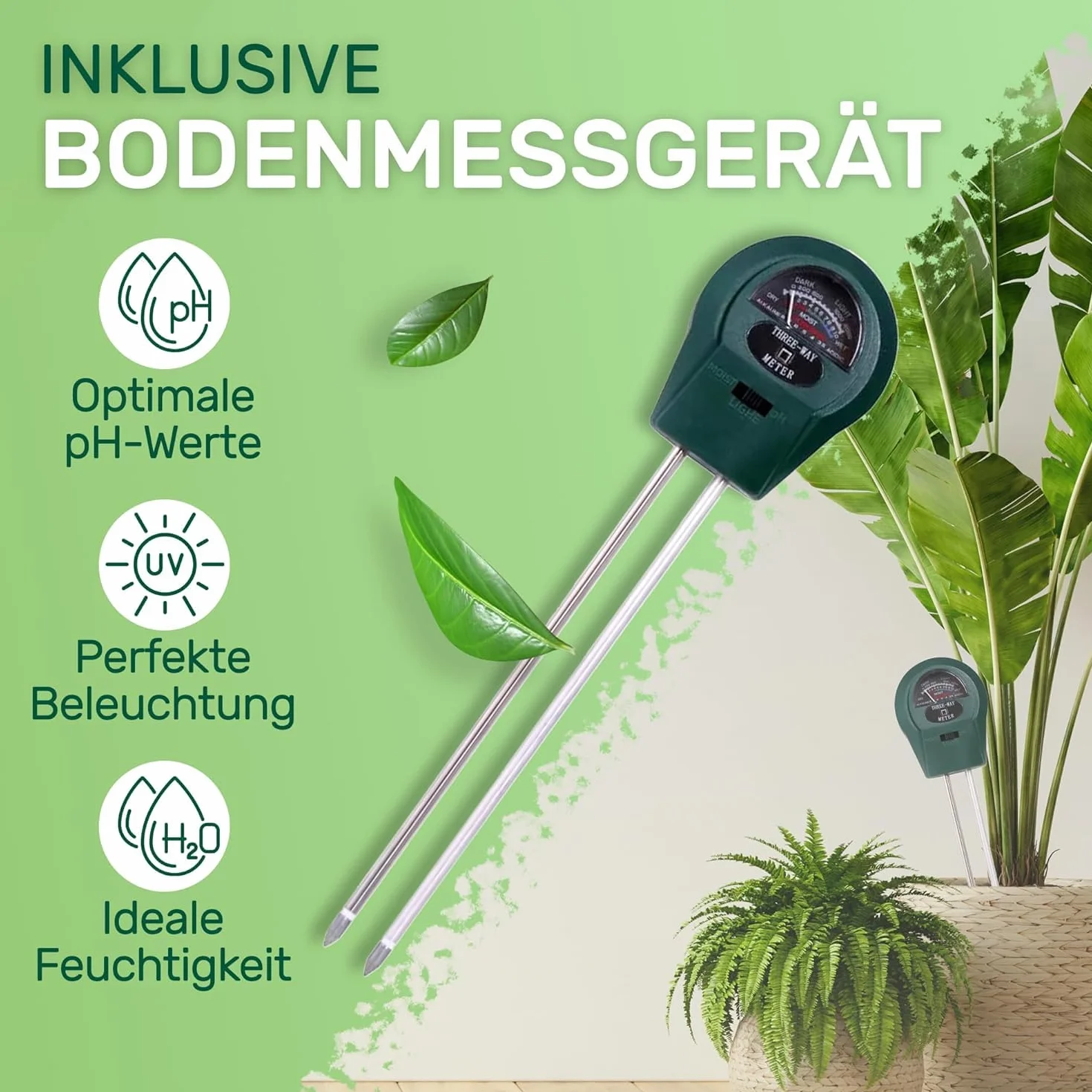 Melko - Growbox 120 x 90 x 145 cm zestaw z miernikiem 3 w 1 – lekki i wodoszczelny namiot do uprawy roślin z odblaskową folią wewnętrzną – namiot hodowlany do uprawy roślin hydroponicznych