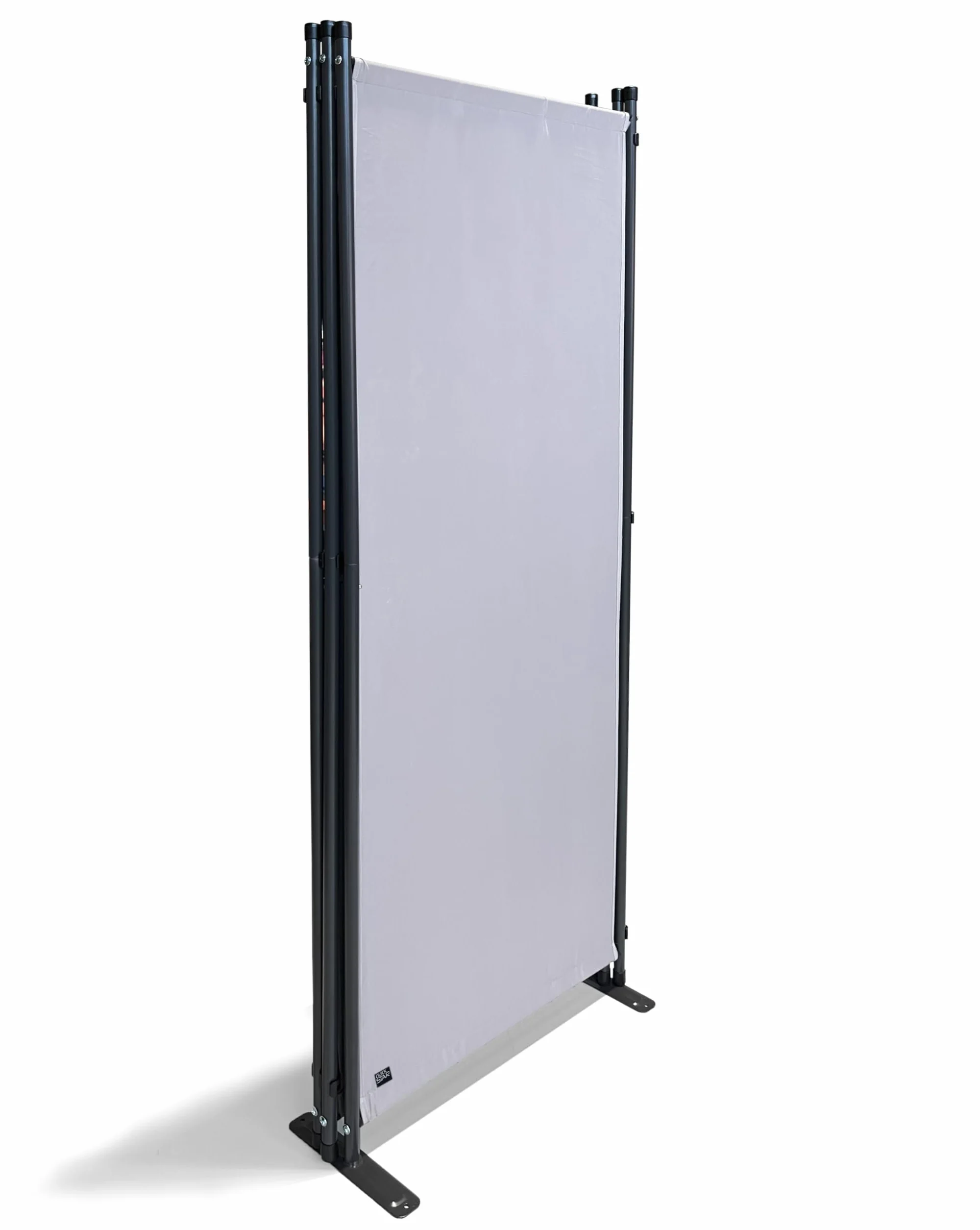 QUICK STAR Parawan 4-częściowy 165 x 220 cm składany biały