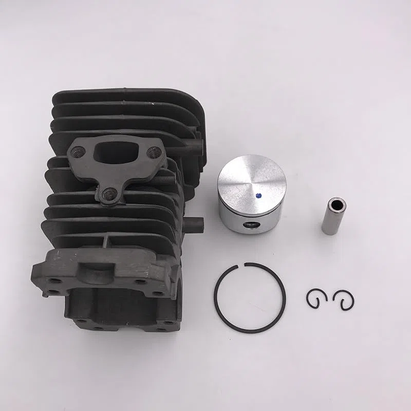 Części ogrodowe 38mm i 40mm pierścień tłokowy cylindra zestaw do silnika pasuje do Husqvarna 141 142 136 137 dla Jonsered 2040 CS2040 części silnika piły łańcuchowej Części ogrodowe (Color : HUS142 4