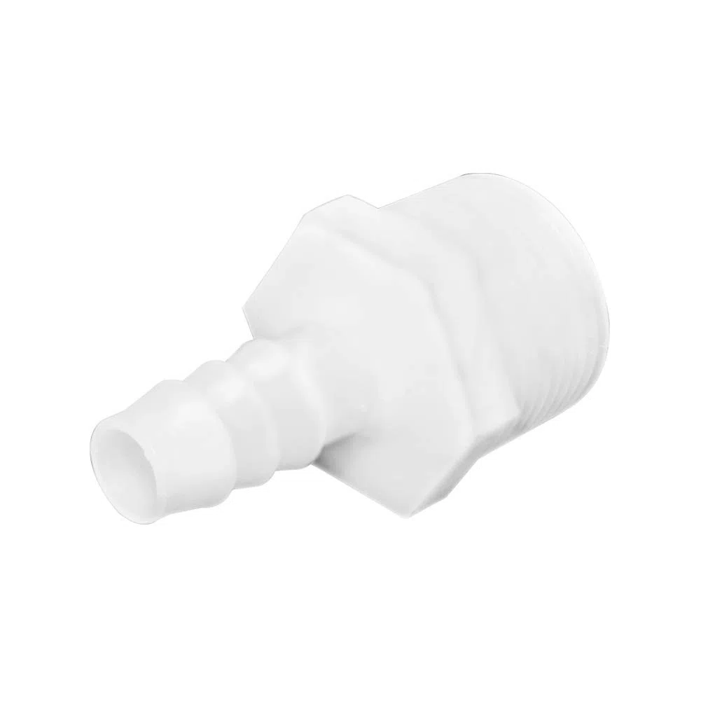 Złączki węży Barb 1/2" Barb X 1/2" NPT Gwint Męski Plastikowy Adapter Złączki Rur (opakowanie 6 szt.)