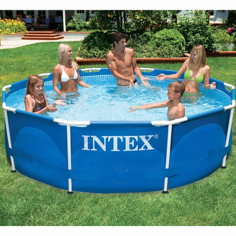 Intex Zestaw Metalowych Ramek, Niebieski, 305 x 76 cm