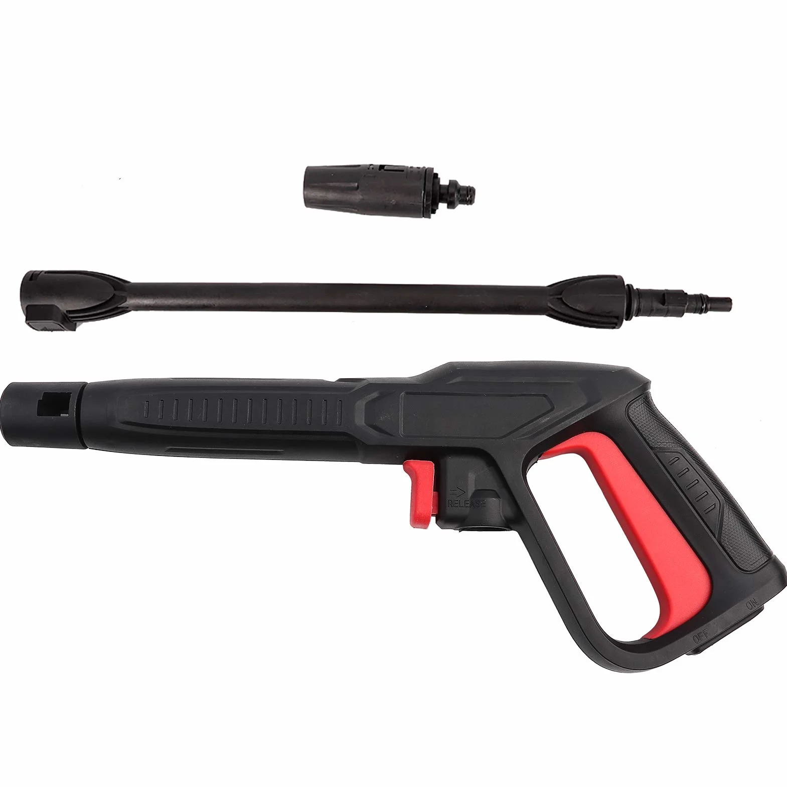 Pistolet natryskowy do myjki ciśnieniowej, kompatybilny z BoschAQT i Black & Decker - 15 MP Clip-On Dysza strumieniowa do czyszczenia samochodów, opon i podłóg