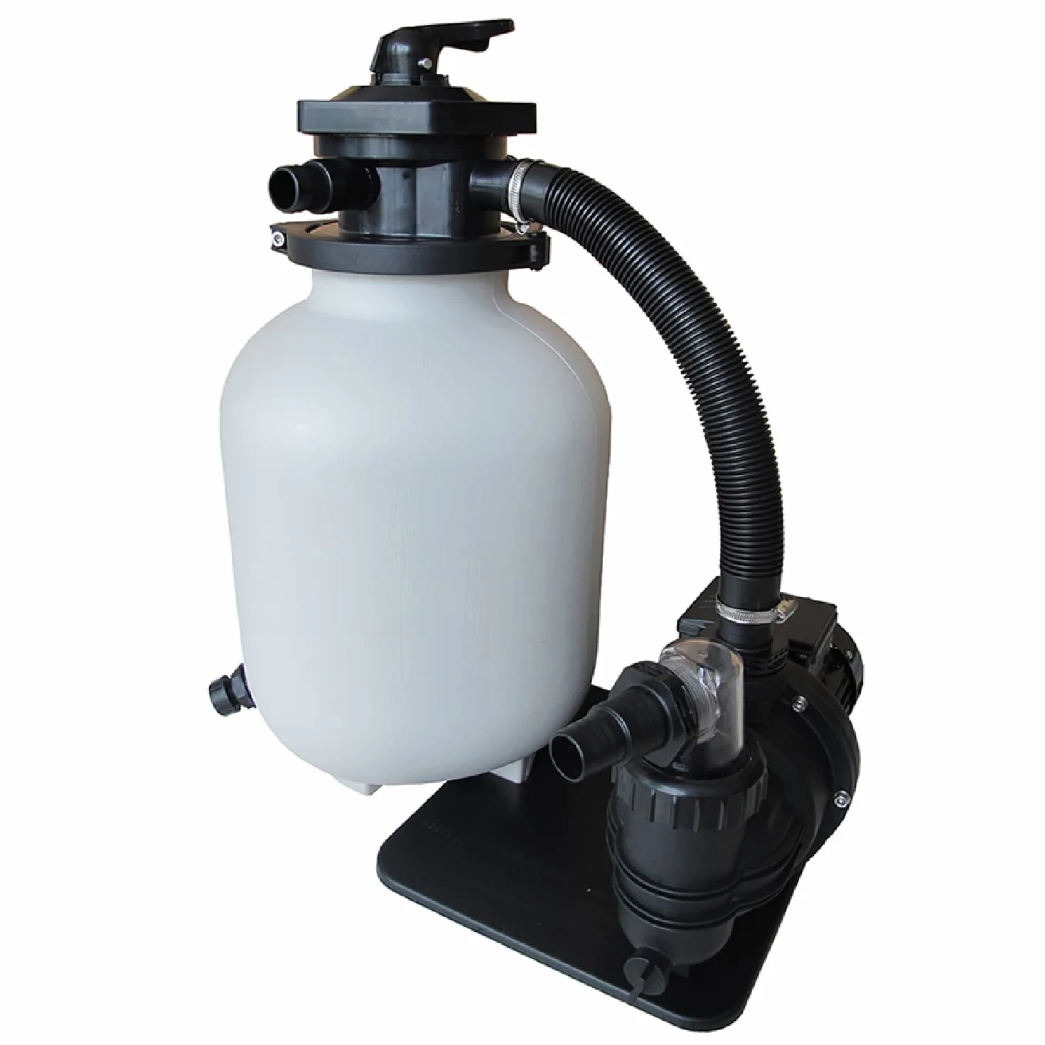 AquaForte Zestaw filtrów piaskowych SQ460-Super do basenu, 60 m³, pompa 10 m³/h, 550 W