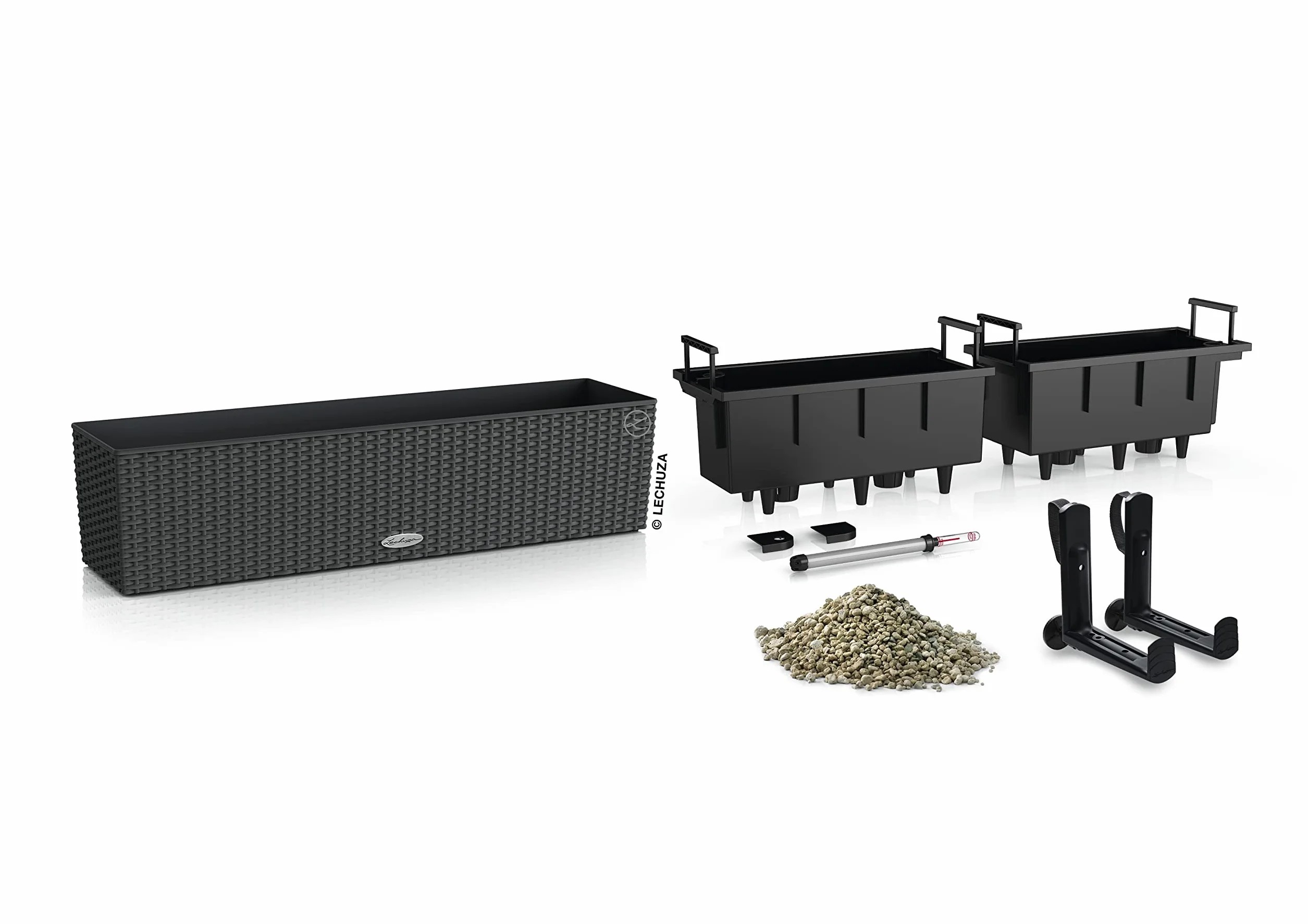 Lechuza Balconera Donica Zestaw Startowy System Nawadniania