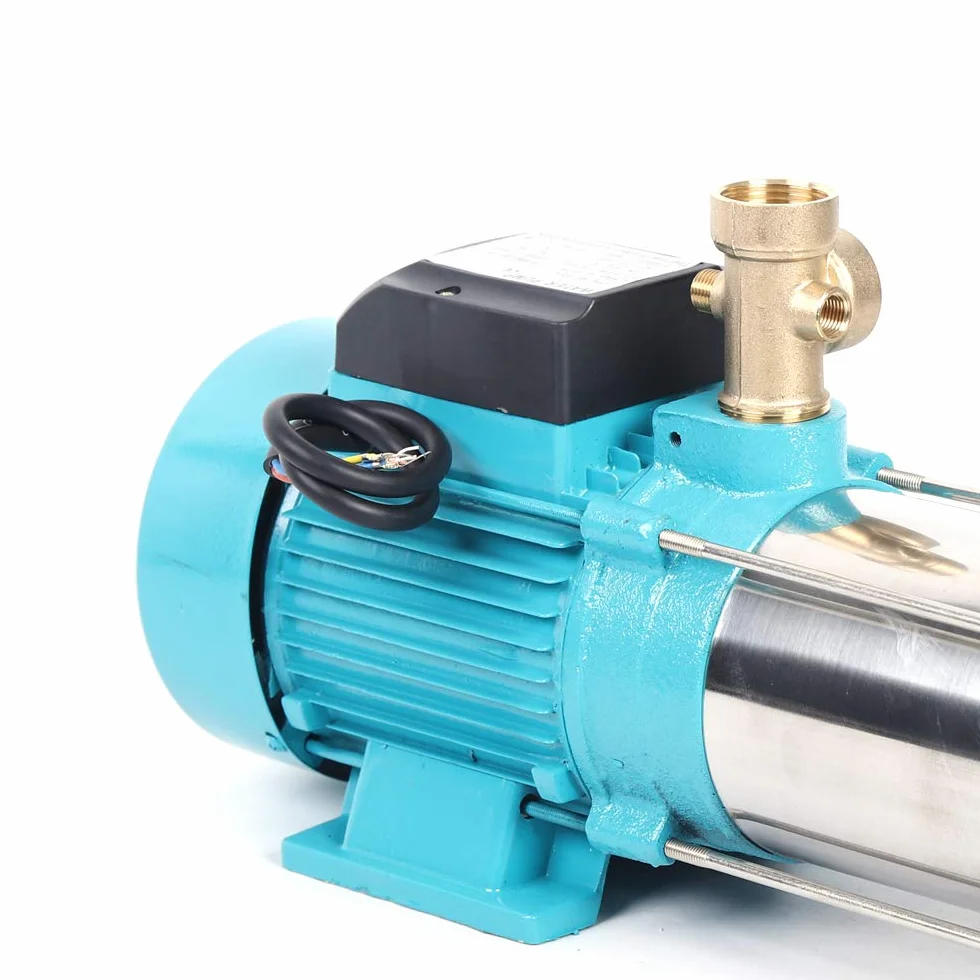 Pompy ogrodowe ze stali nierdzewnej, domowa pompa wodna 1300 W, przenośna pompa ogrodowa 4000 litrów z automatycznym przełącznikiem i przełącznikiem ciśnienia 9,8 bar