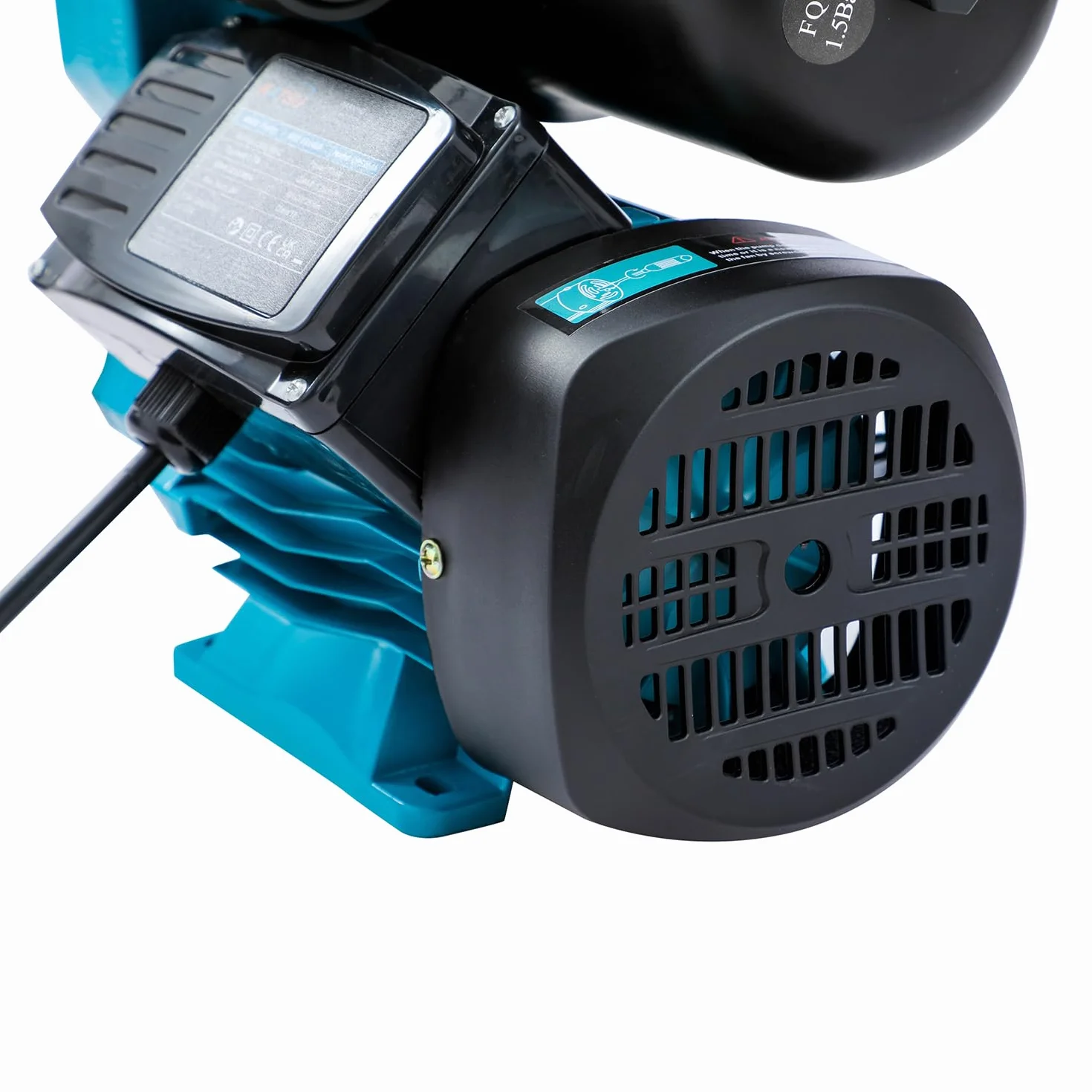 KATSU Tools Pompa wspomagająca ciśnienie wody półautomatyczna kontrola ciśnienia samozasysająca 370 W nadaje się do domowego domowego ogrodu krany wodne 151408