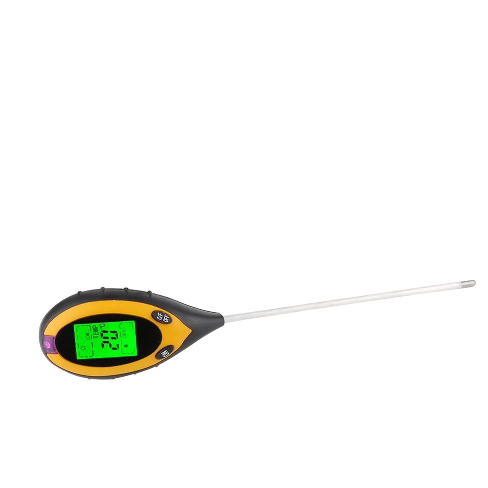 Tester gleby Elektroniczny do Lekki Termometr,Dokładne odczyty