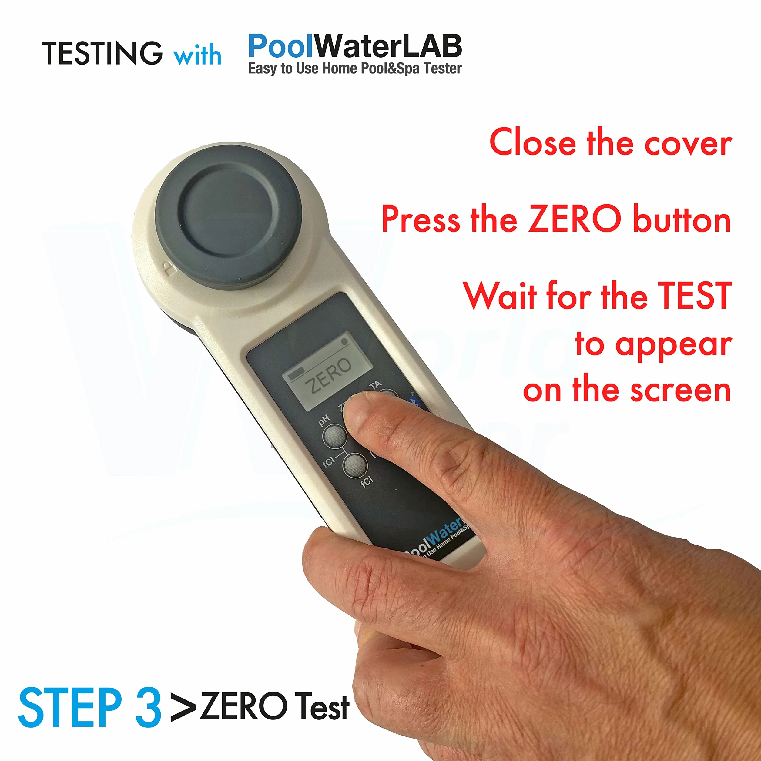 PoolLab 1.0 Special Edition 13 w 1 elektroniczny tester wody z 70 tabletkami testowymi