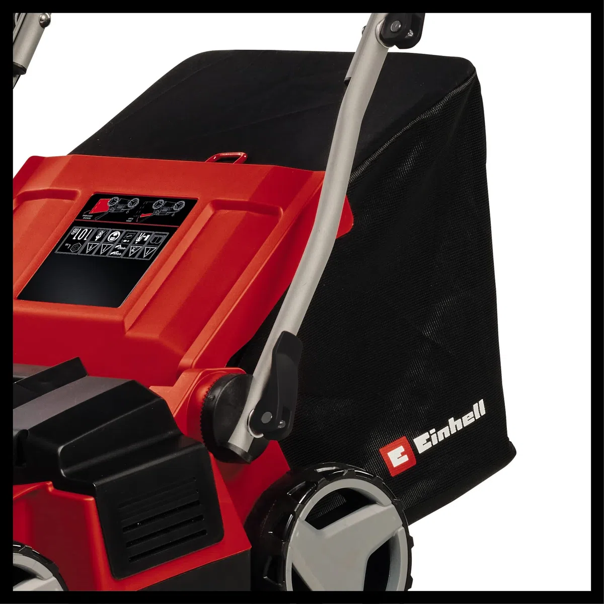 Einhell Elektryczny wertykulator-napowietrzacz GE-SA 1435/1 (1,4 kW, szerokość robocza 35 cm, 4-stopniowa regulacja głębokości roboczej, worek 28 l)