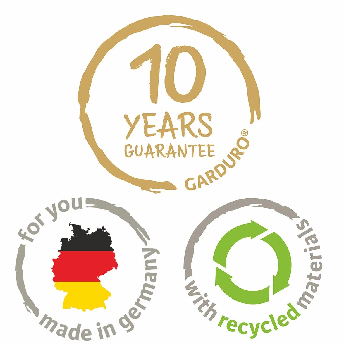 Scheurich Barceo High 54, wysoka donica/doniczka na rośliny, okrągła, kolor: Stony Black, wyprodukowana z tworzywa sztucznego pochodzącego z recyklingu, do użytku na zewnątrz