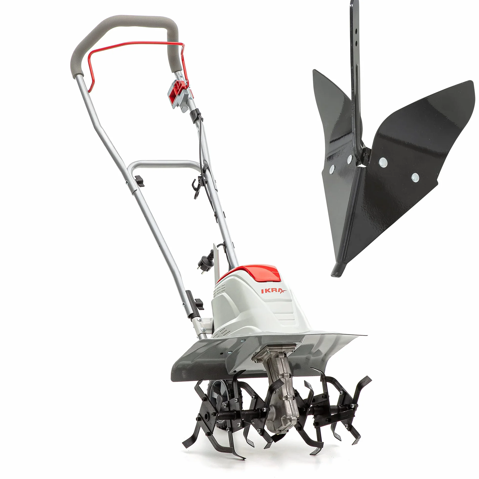 IKRA Glebogryzarka elektryczna FEM 1500 szerokość robocza 17-45 cm pług do mulczowania