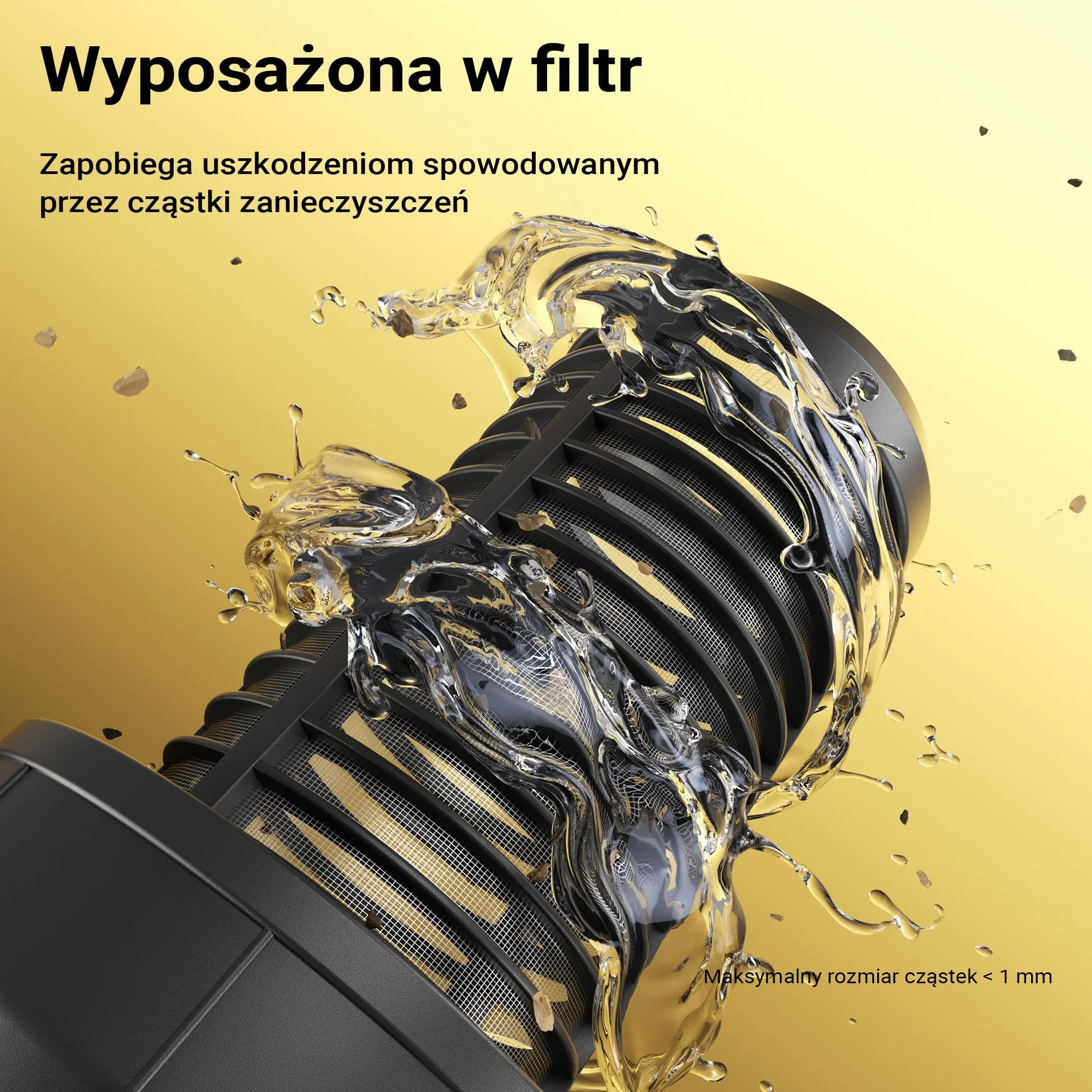 Wiltec Pompa ogrodowa 1200 W z filtrem wstępnym i obudową z tworzywa sztucznego, 3800 l/h, do nawadniania ogrodu i opróżniania basenu
