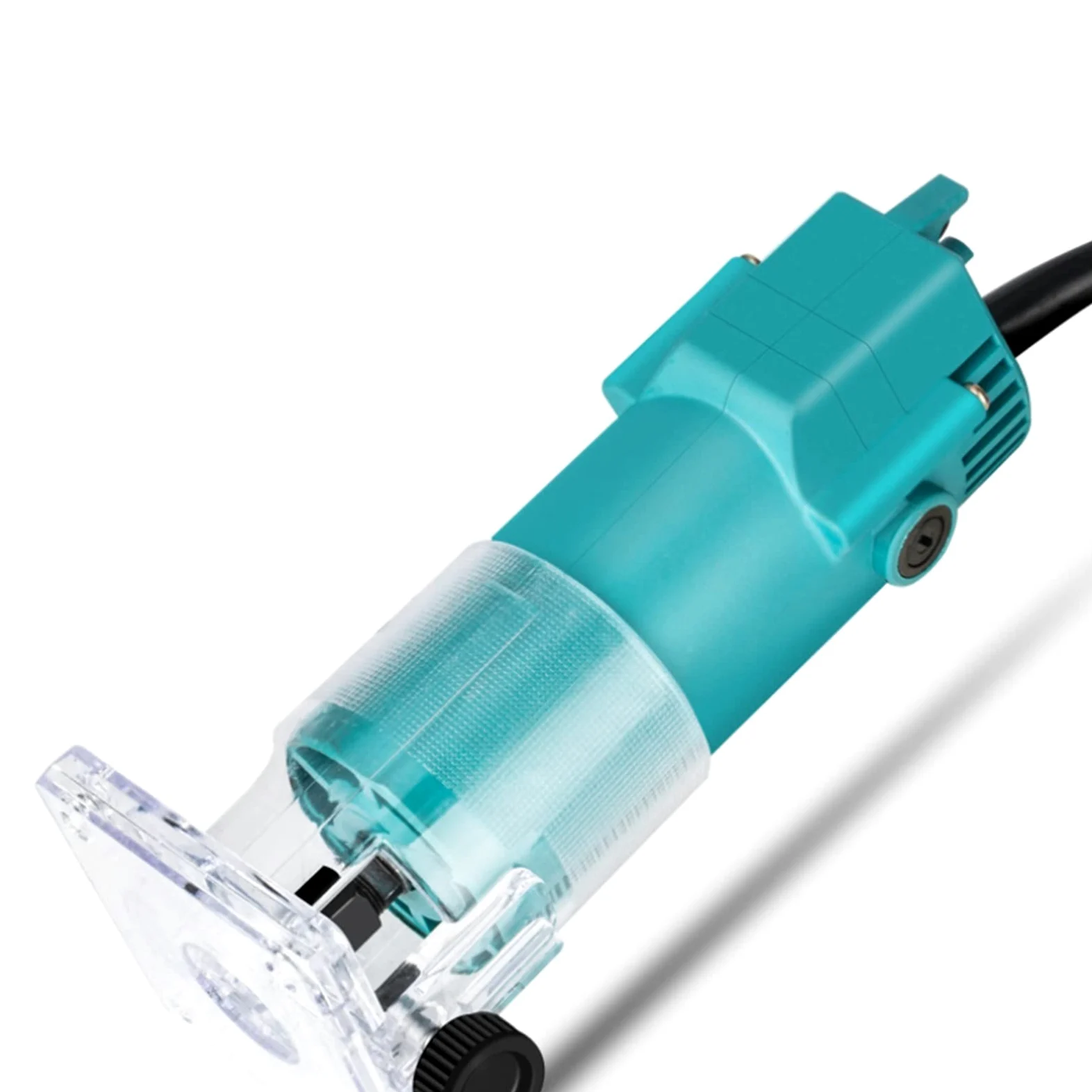 Palm Router Trimmer, 450W frezarka do drewna maszyna do obróbki drewna elektryczny trymer grawerowanie rzeźba w drewnie frezowanie narzędzia tnące stolarz elektronarzędzia Narzędzie do frezowania