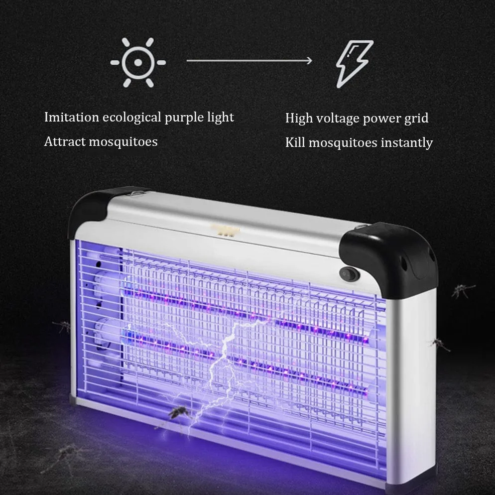 Pułapka na komary wewnętrzna Led Uv łapka na owady muchowa Środek odstraszający owady Domowy biznes Wyciszenie Urządzenie przeciw komarom Bezpieczne dla dzieci, nietoksyczna LED do zabijania