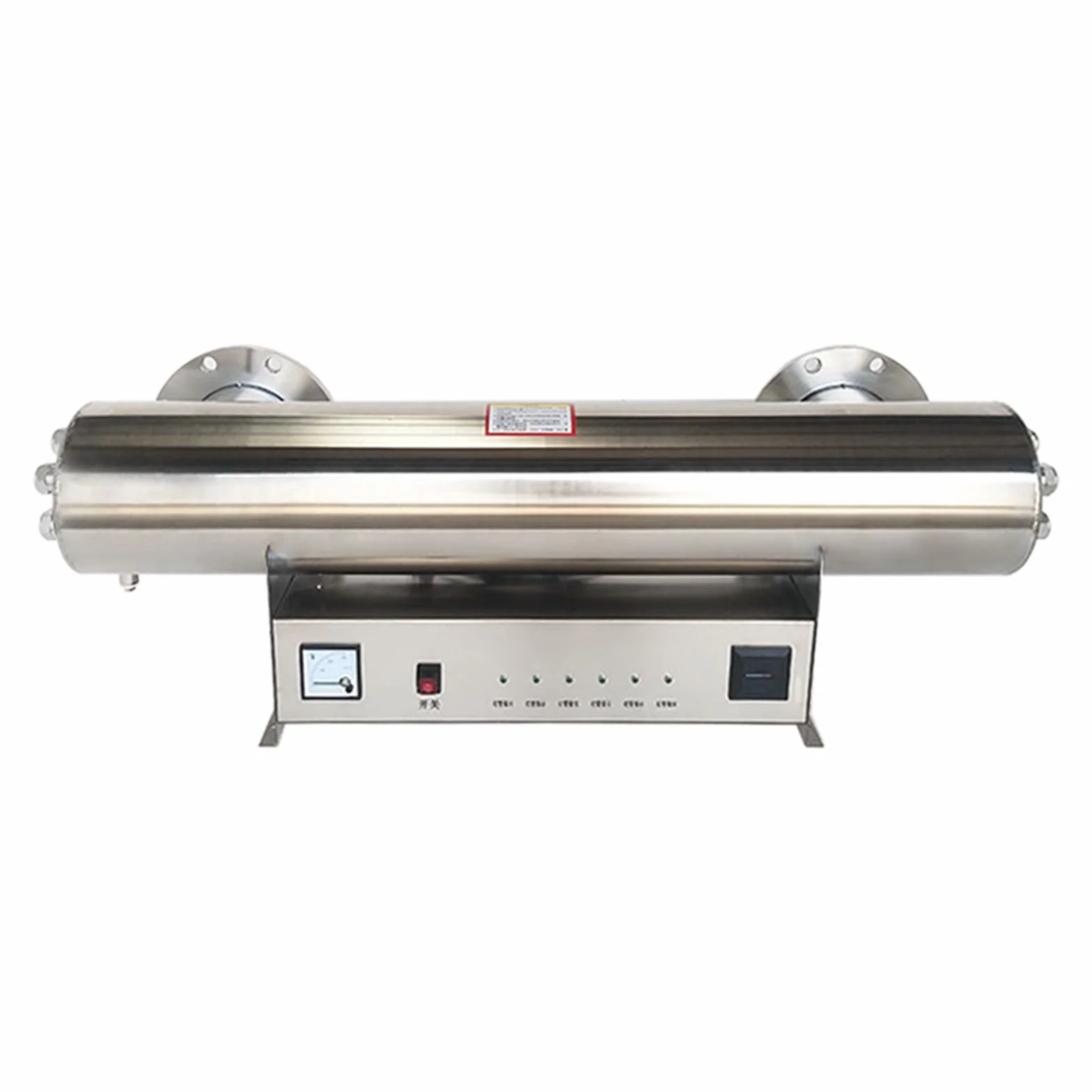 Napój System sterylizatora do uzdatniania wody UV, filtr oczyszczania akwakultury 48gpm 160W Lampa z filtrem świetlnym - Aqua-Pure(UVC-80W-12)