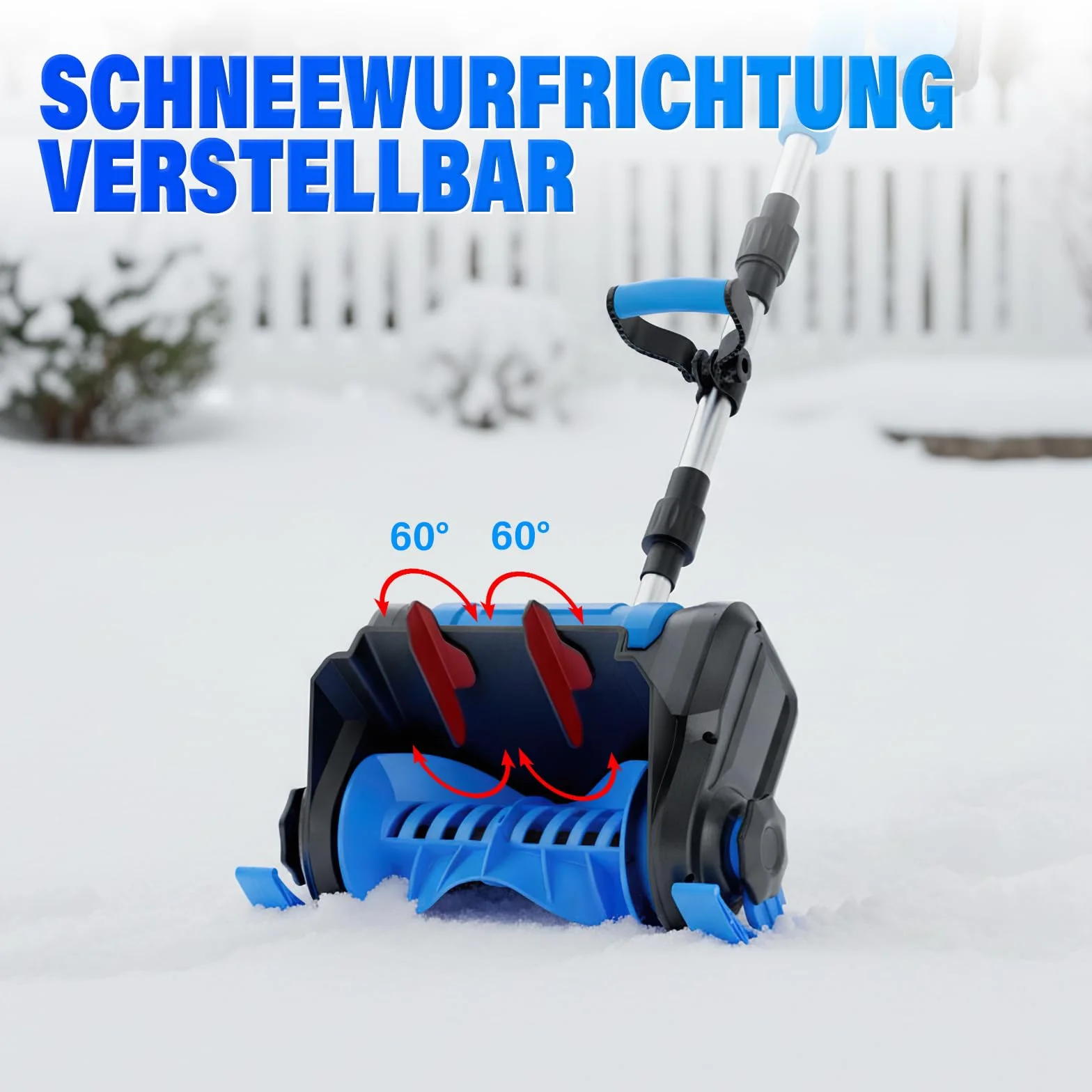 Odśnieżarka akumulatorowa 21 V 1000 W bezprzewodowa szerokość robocza 30 cm odległość wyrzutu 8,5 m głębokość odśnieżania 17 cm