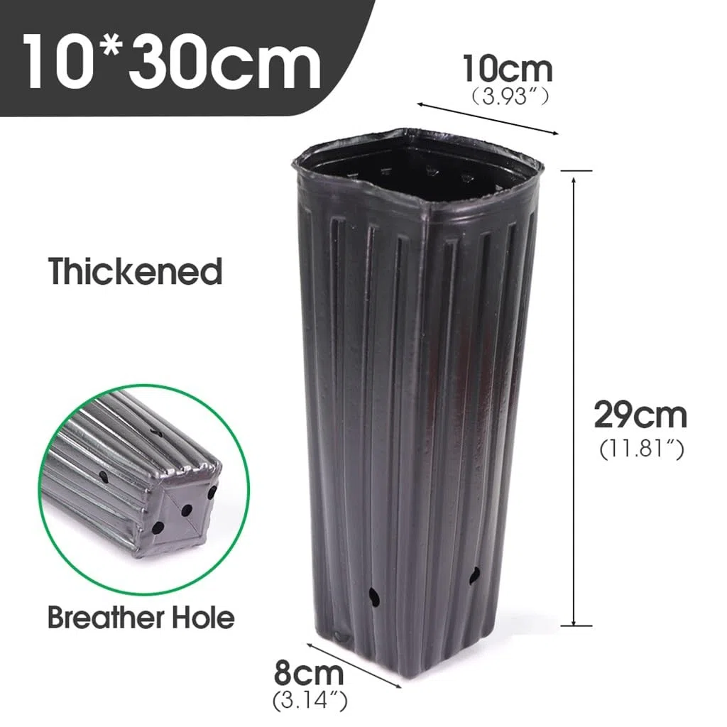 Worek z włókniny do uprawy sadzonek, 20 szt. Torby do uprawy sadzonek, wiele rozmiarów, przeszczep drzew owocowych z kwiatami ogrodowymi(10x30cm)