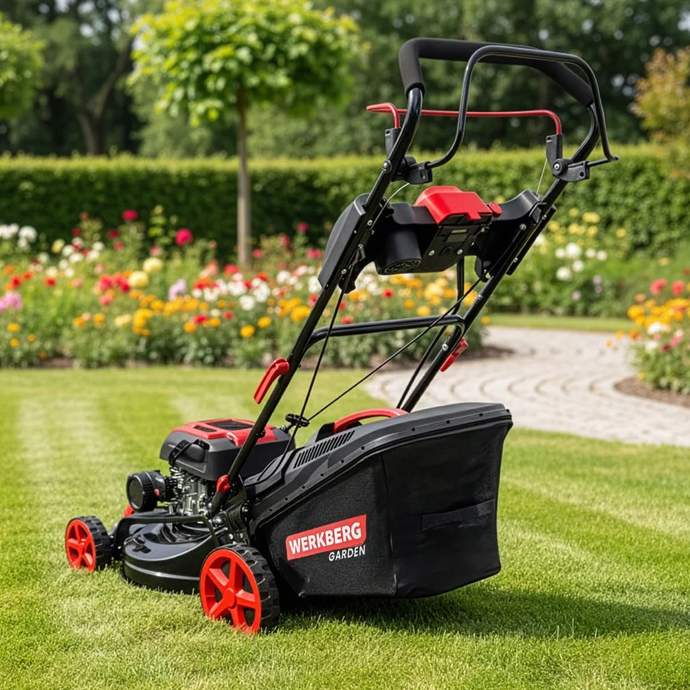 Kosiarka spalinowa z napędem 196 cm³ 3,4 kW 51 cm kosz 60 l