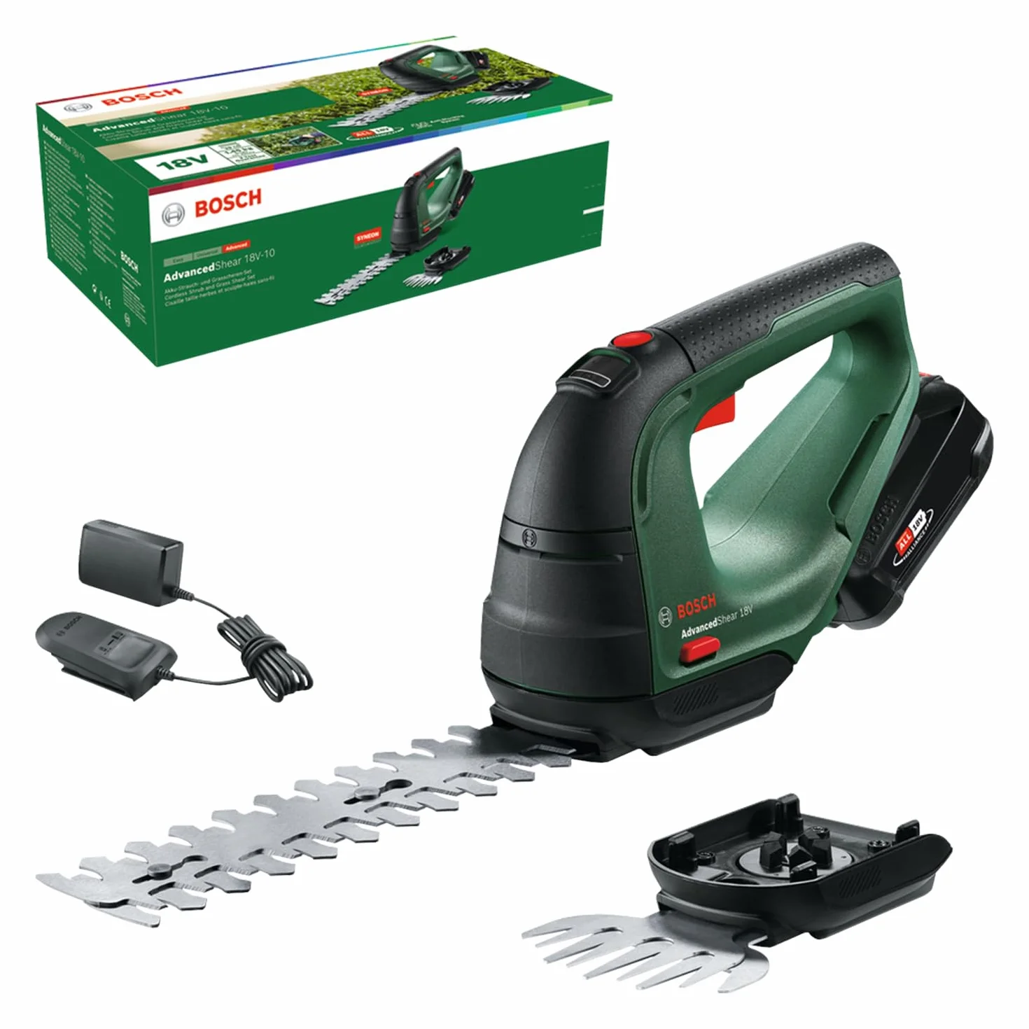 Bosch AdvancedShear 18V-10 Nożyce do trawy 18V 2.0 Ah 85 m²