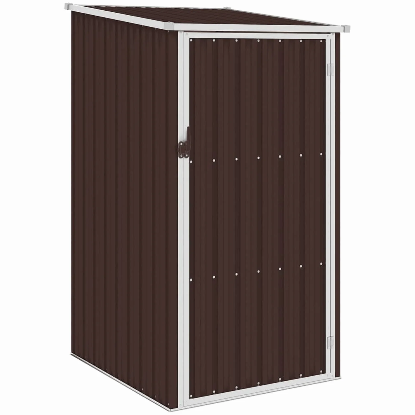 ShGaxin Wiata ogrodowa, domek ogrodowy, szafka zewnętrzna, domy ogrodowe, szopa ogrodowa, zielona stal ocynkowana 87x98x159 cm